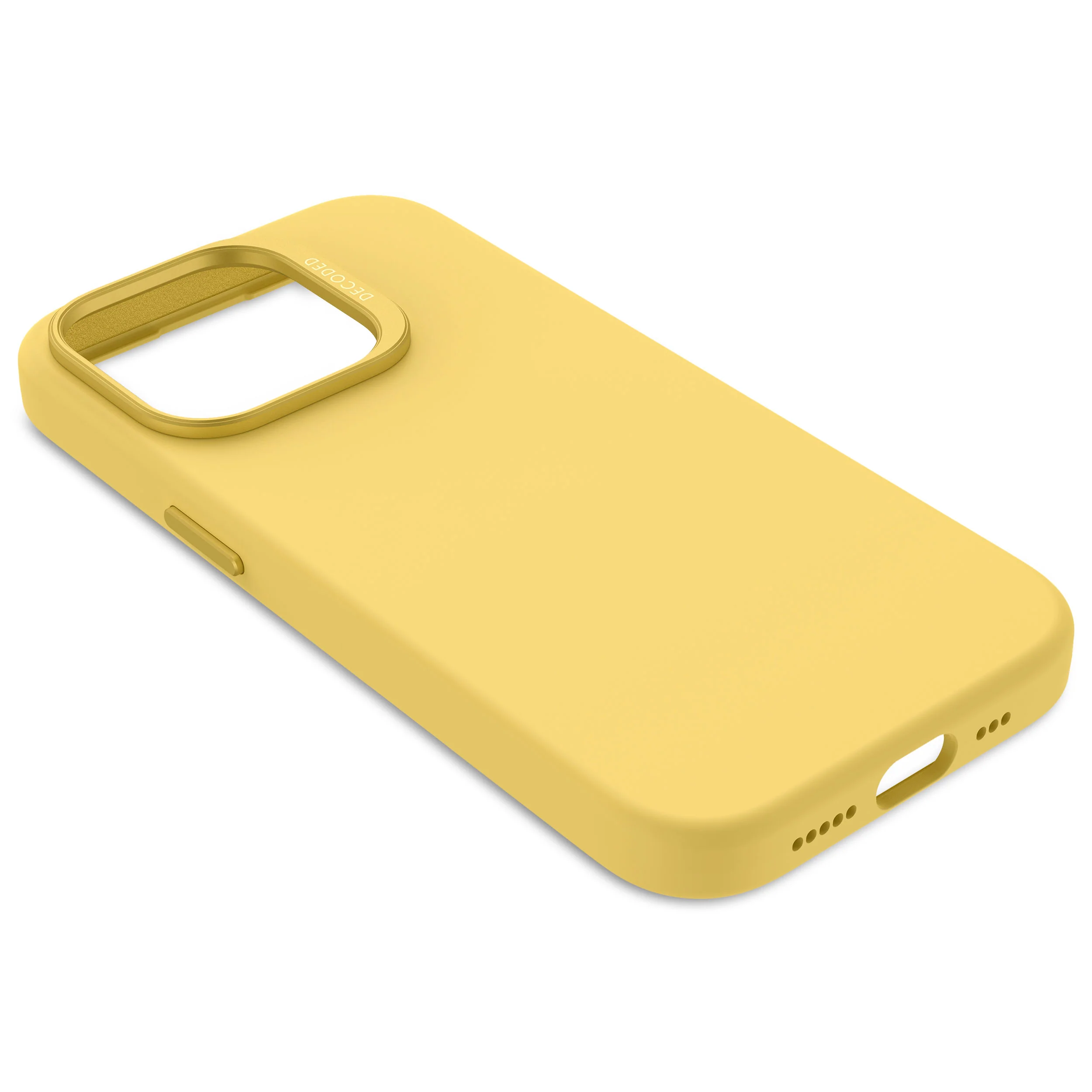 AntiMicrobial Silicone Case | Popcorn Yellow | iPhone 15 Pro | D24IPO15PBCS1PN - Image 8