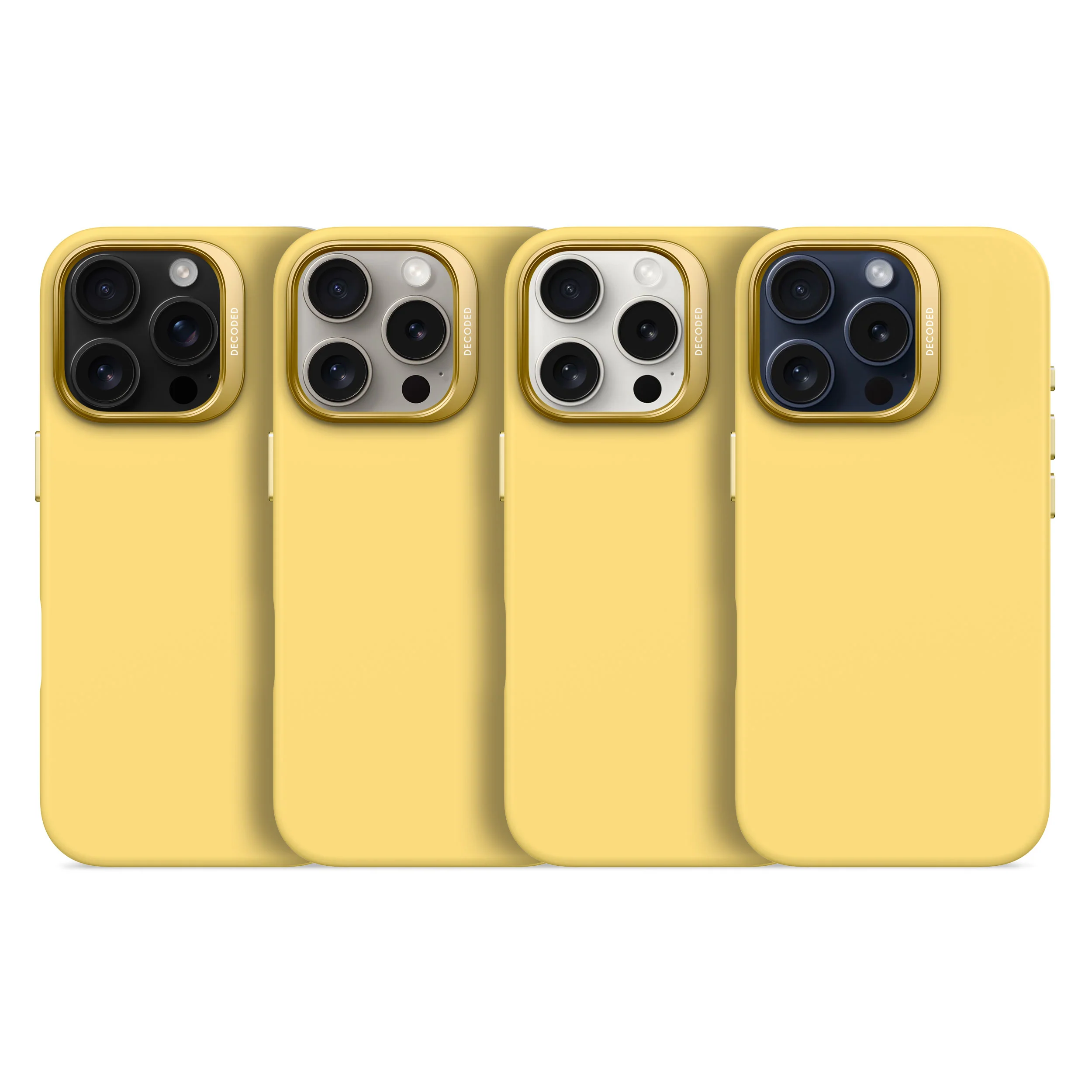AntiMicrobial Silicone Case | Popcorn Yellow | iPhone 15 Pro Max | D24IPO15PMBCS1PN - Image 11