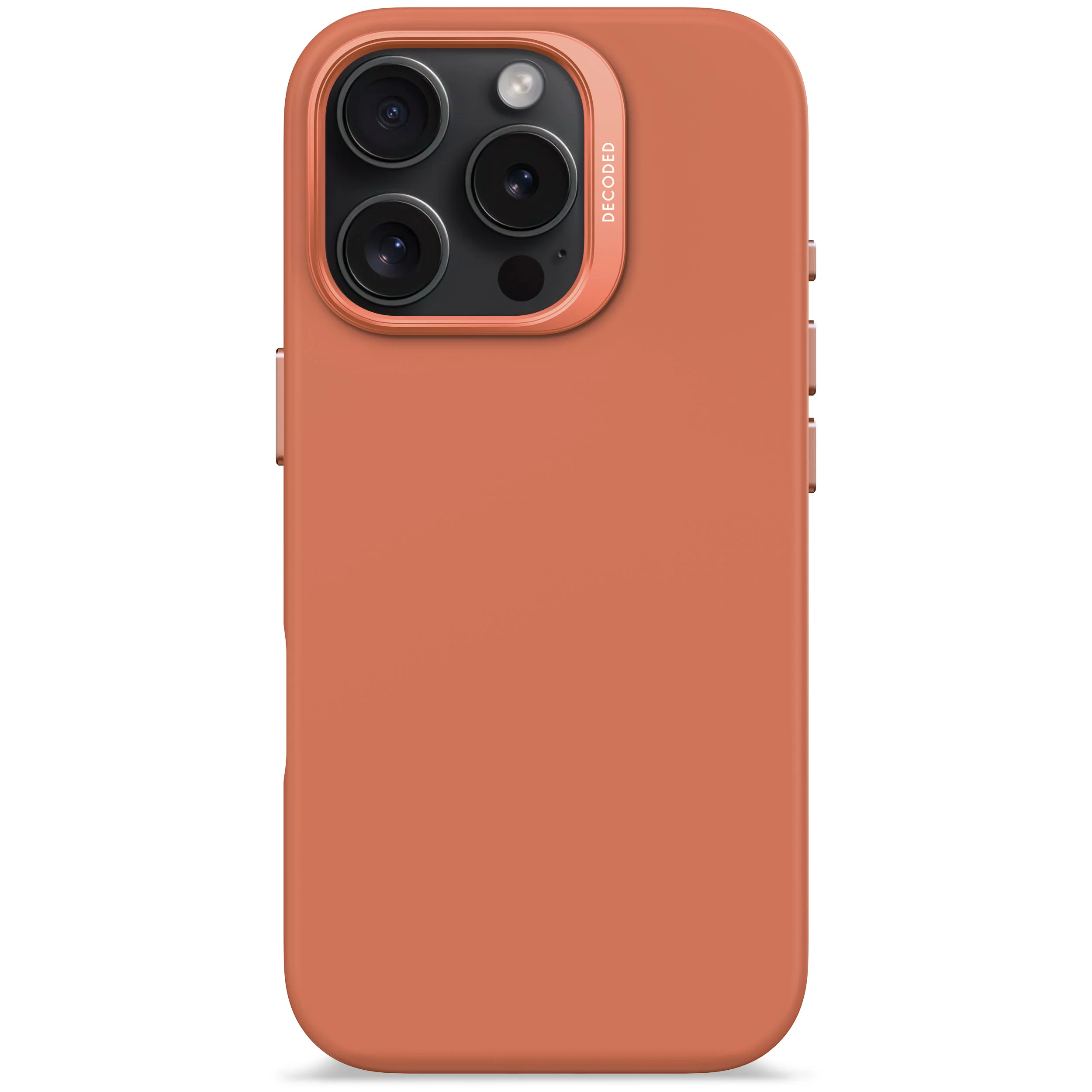 AntiMicrobial Silicone Case | Sand Stone Pink | iPhone 15 Pro |D24IPO15PBCS1SE