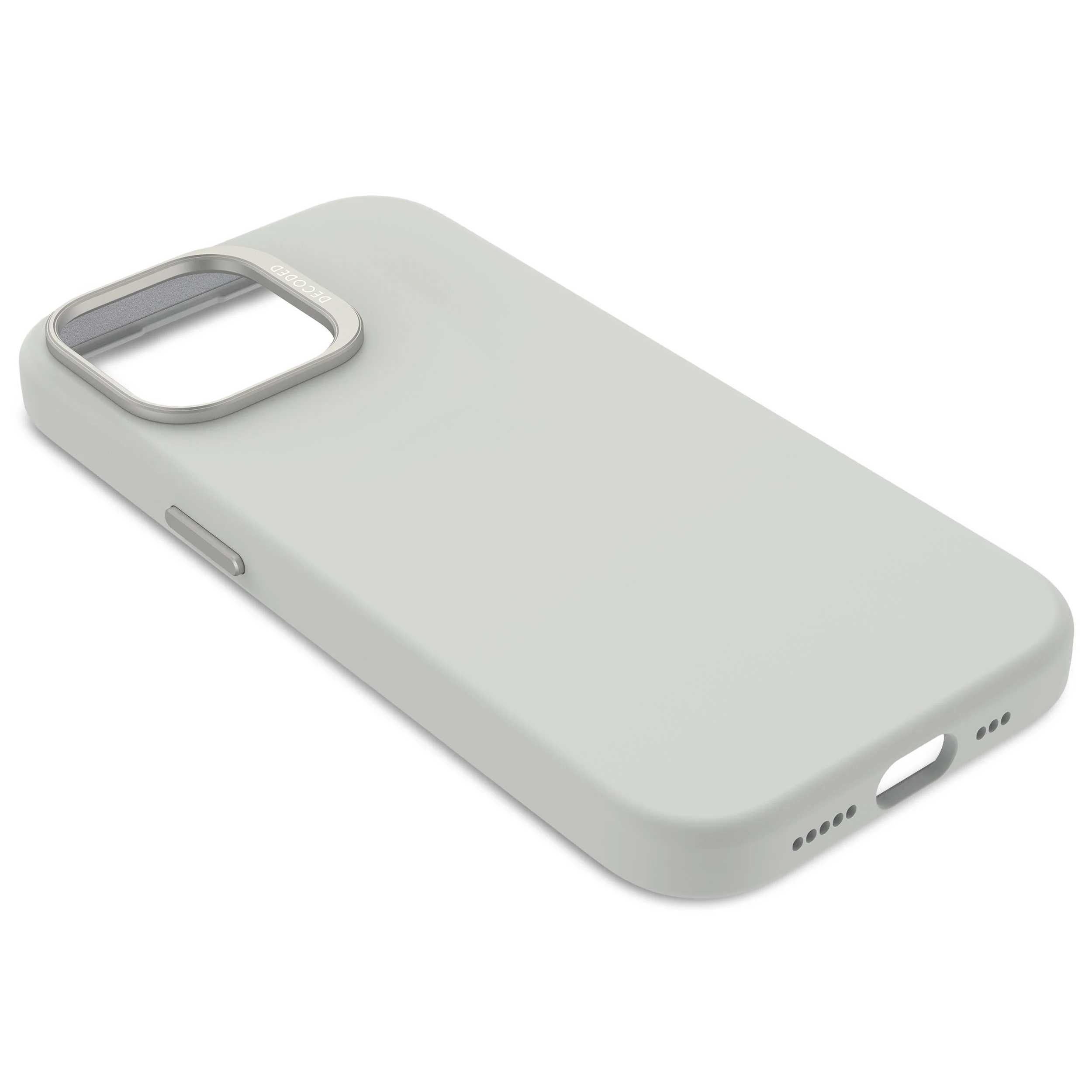 AntiMicrobial Silicone Case | Stone Grey | iPhone 14 | D24IPO15BCS1SY - Image 6