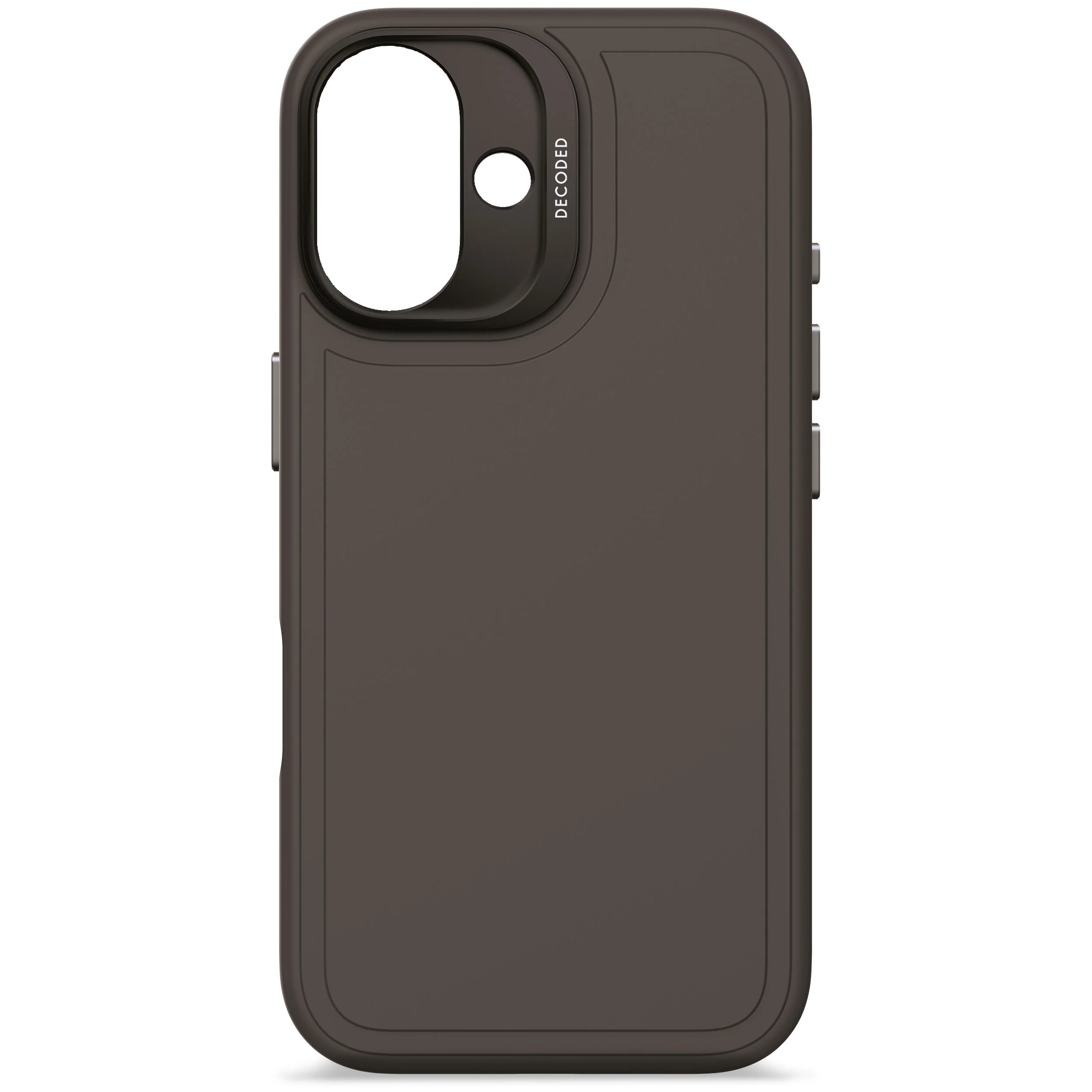 AntiMicrobial Silicone Stacks Case | Phantom Black | iPhone 16 | D25IPO16BCST9PM - Image 8
