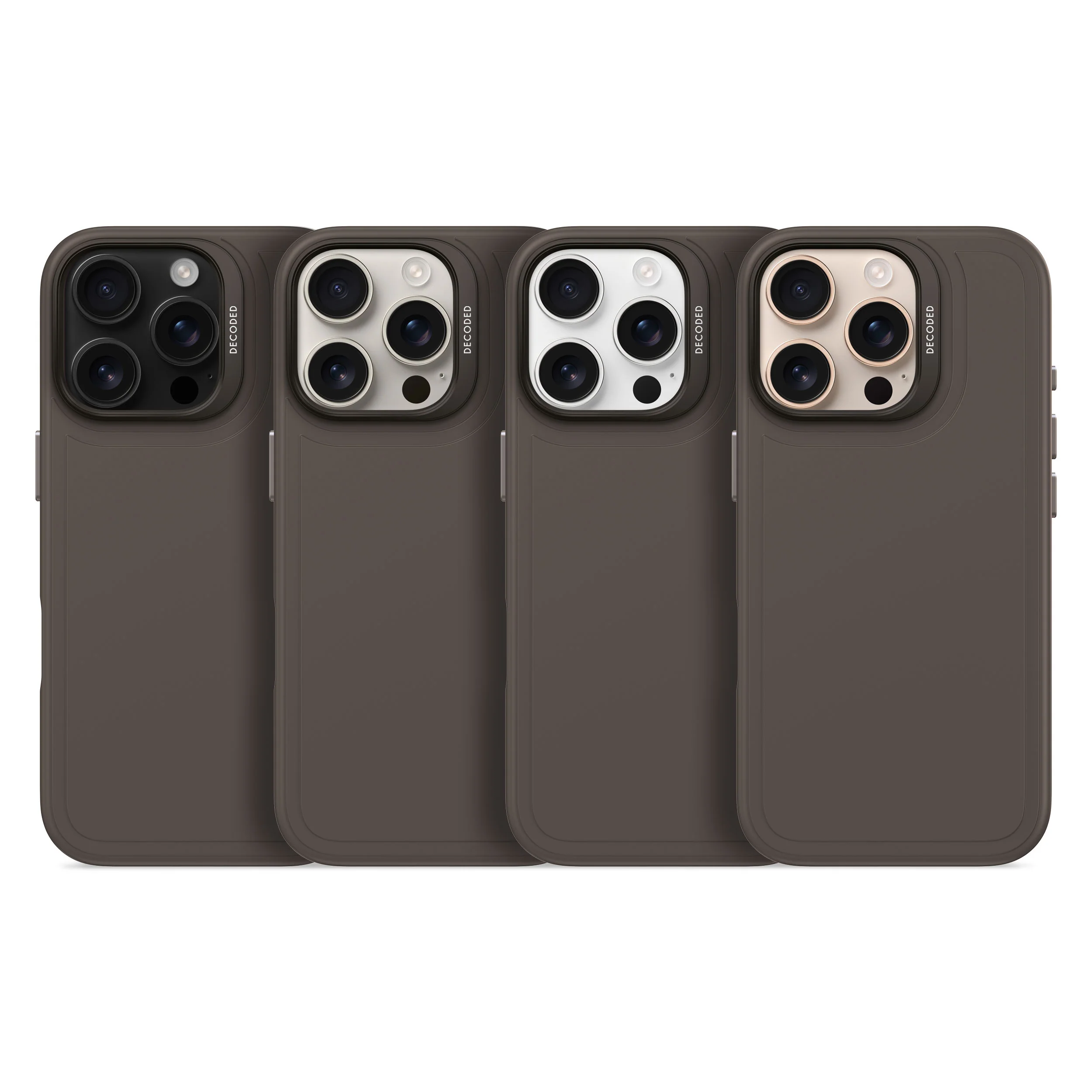 AntiMicrobial Silicone Stacks Case | Phantom Black | iPhone 16 Pro | D25IPO16PBCST9PM - Image 11