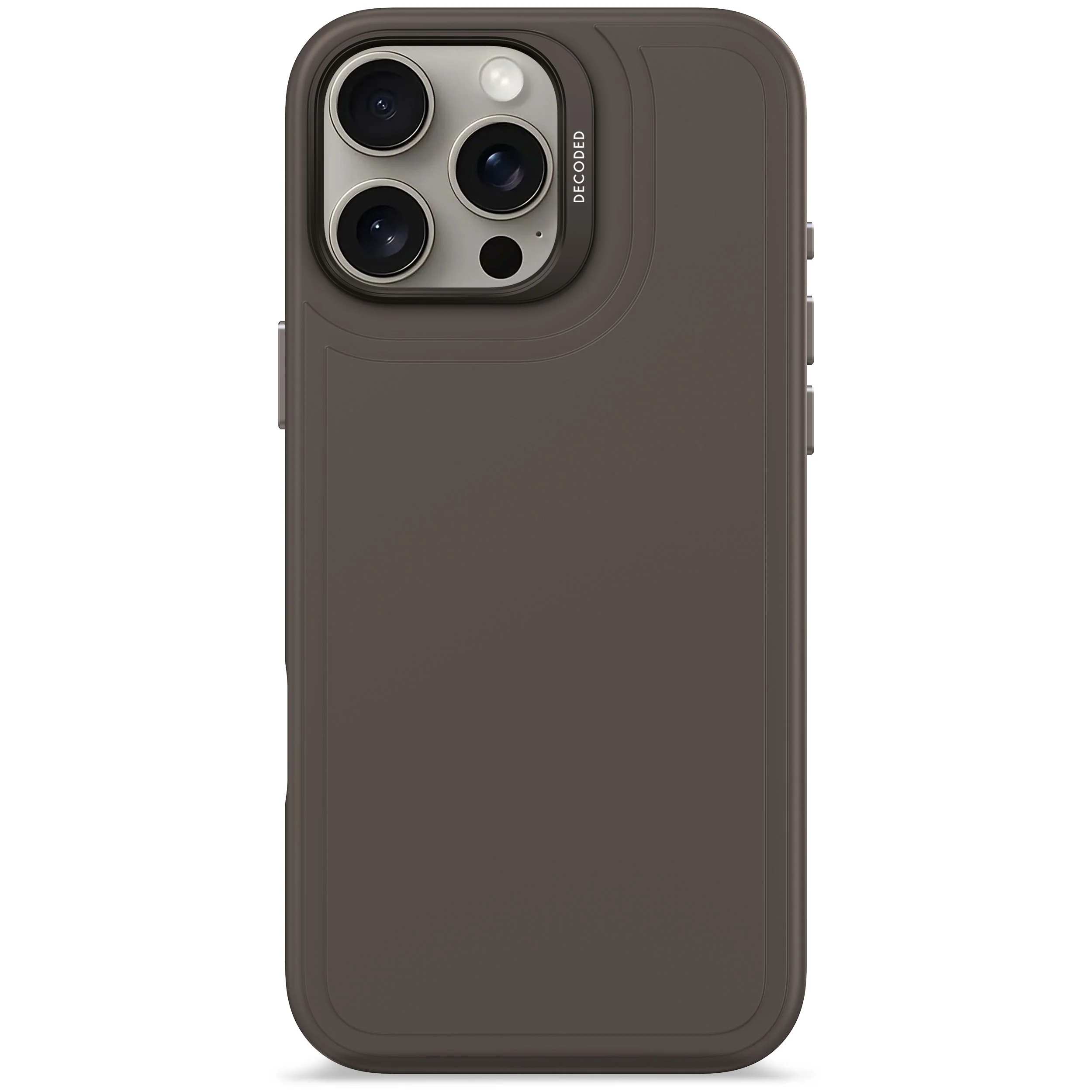 AntiMicrobial Silicone Stacks Case | Phantom Black | iPhone 16 Pro Max | D25IPO16PMBCST9PM
