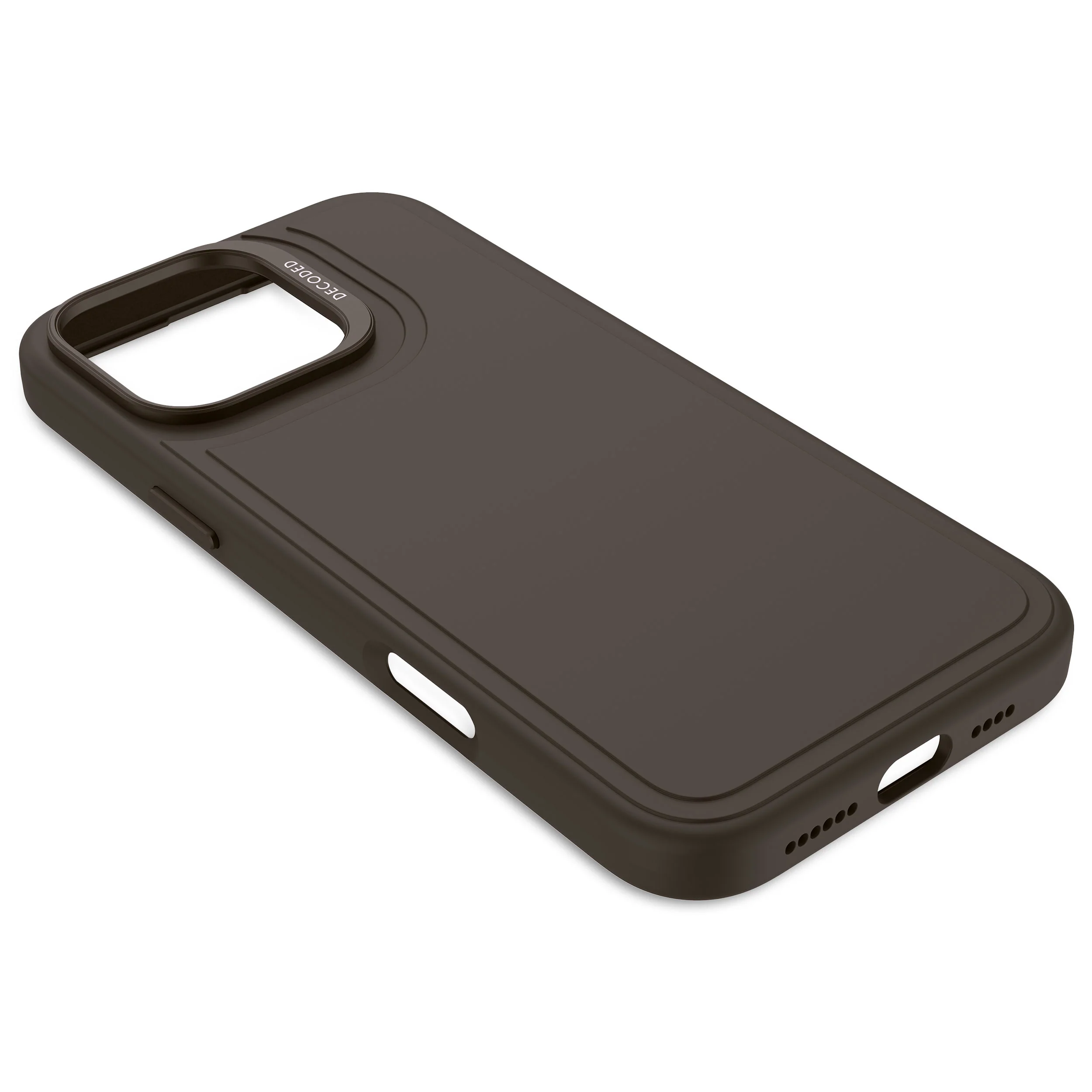 AntiMicrobial Silicone Stacks Case | Phantom Black | iPhone 16 Pro Max | D25IPO16PMBCST9PM - Image 8