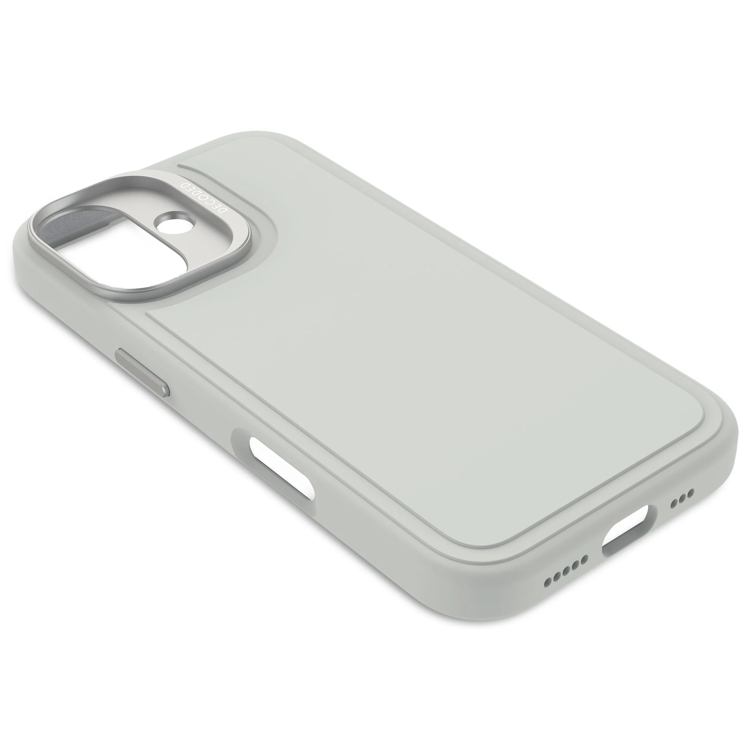 AntiMicrobial Silicone Stacks Case | Stone Grey | iPhone 16 | D25IPO16BCST9SY - Image 7