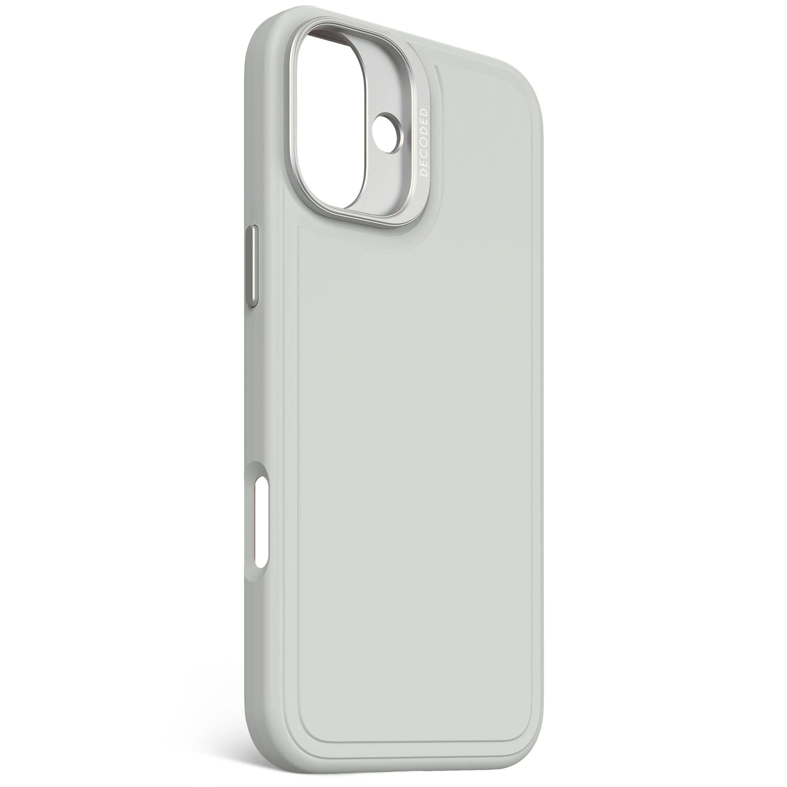 AntiMicrobial Silicone Stacks Case | Stone Grey | iPhone 16 Plus | D25IPO16PLBCST9SY - Image 2