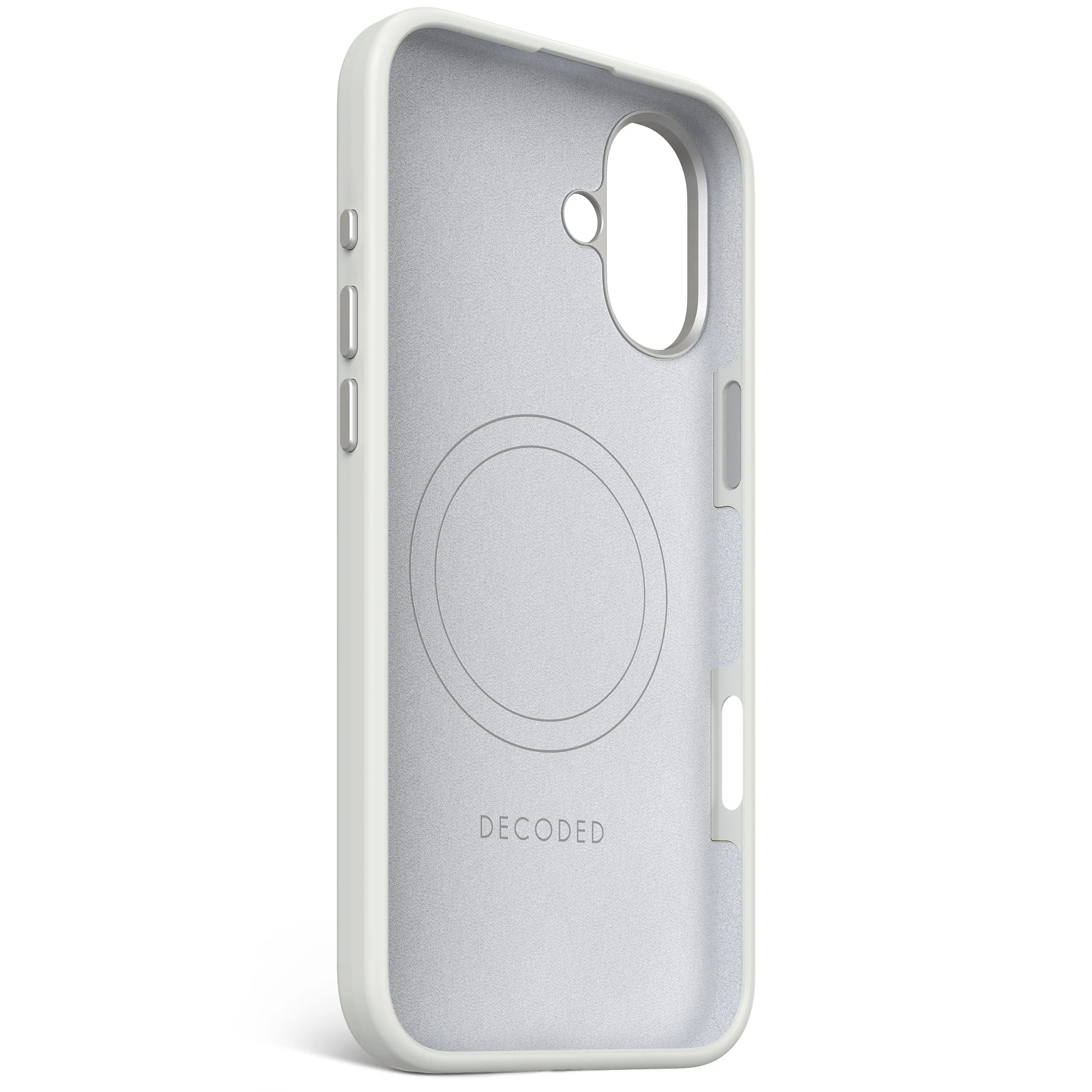 AntiMicrobial Silicone Stacks Case | Stone Grey | iPhone 16 Plus | D25IPO16PLBCST9SY - Image 4