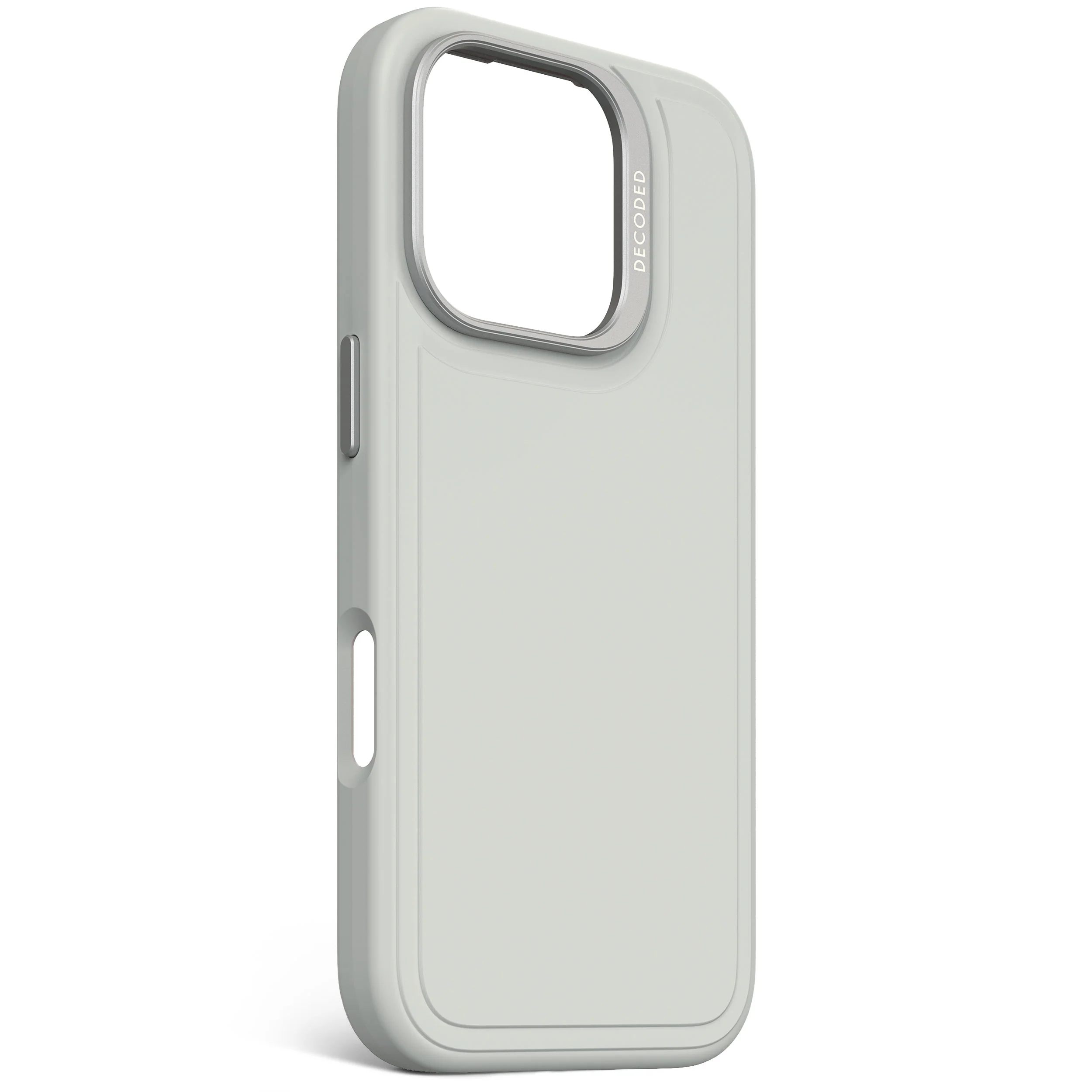 AntiMicrobial Silicone Stacks Case | Stone Grey | iPhone 16 Pro | D25IPO16PBCST9SY - Image 2