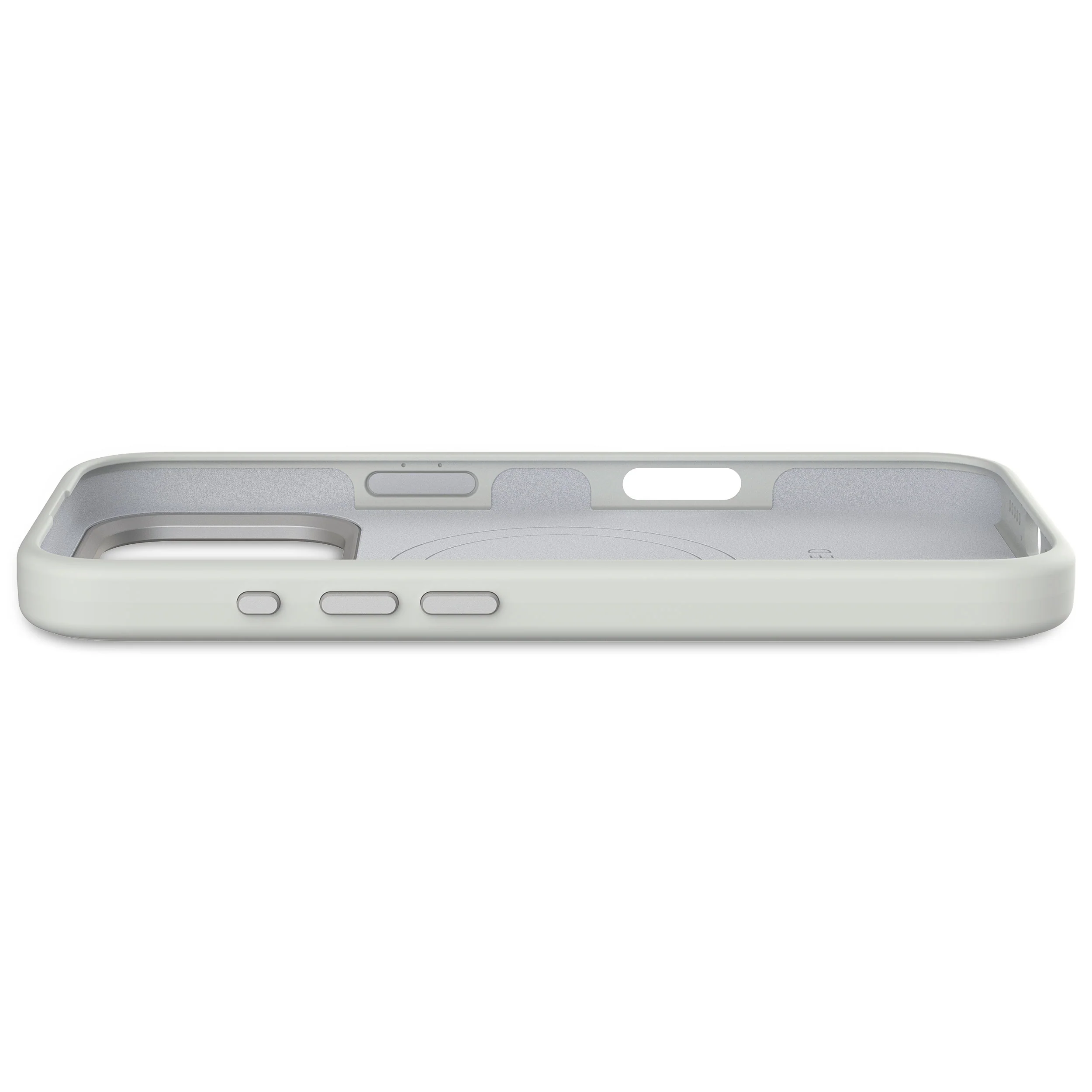 AntiMicrobial Silicone Stacks Case | Stone Grey | iPhone 16 Pro | D25IPO16PBCST9SY - Image 6