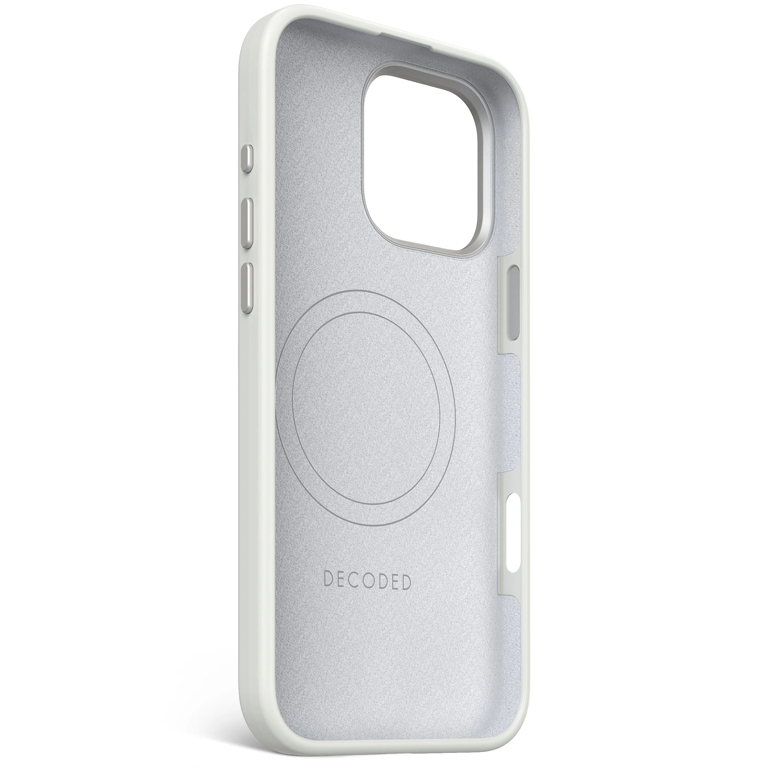 AntiMicrobial Silicone Stacks Case | Stone Grey | iPhone 16 Pro Max | D25IPO16PMBCST9SY - Image 4