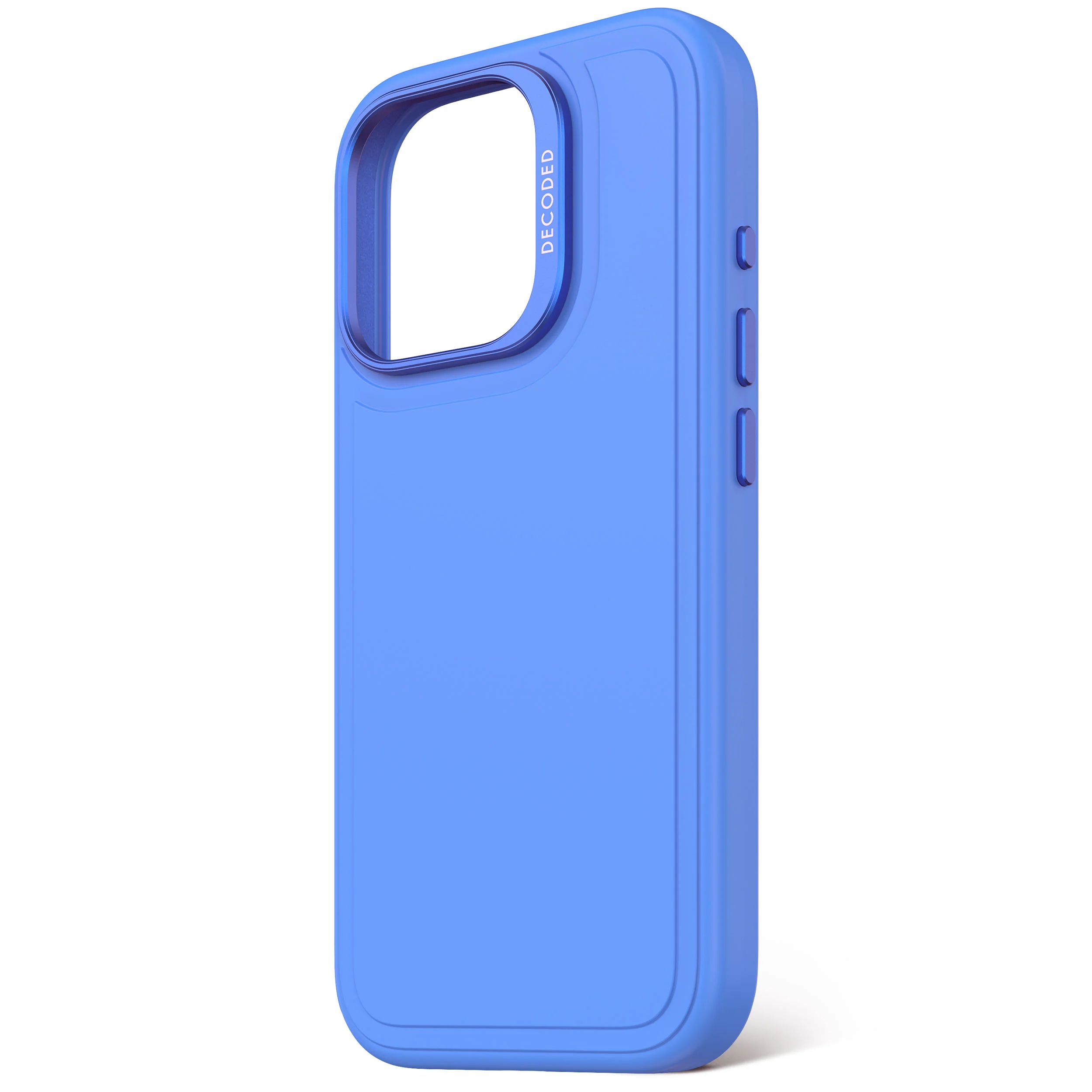 AntiMicrobial Silicone Stacks Case | Super Sonic Blue | iPhone 16 Pro | D25IPO16PBCST9SC - Image 9