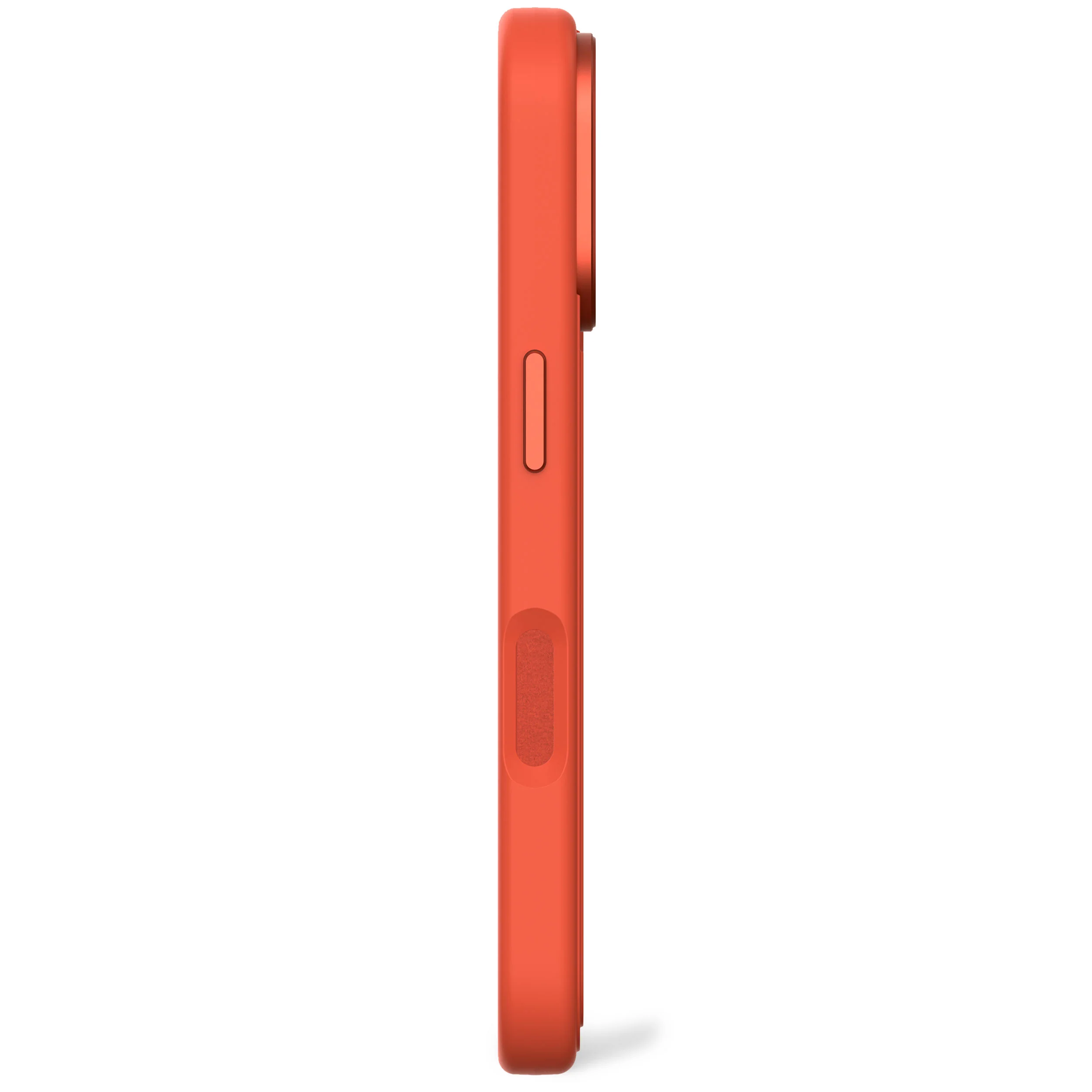 AntiMicrobial Silicone Stacks Case | Tangerine Orange | iPhone 16 | D25IPO16BCST9TE - Image 6