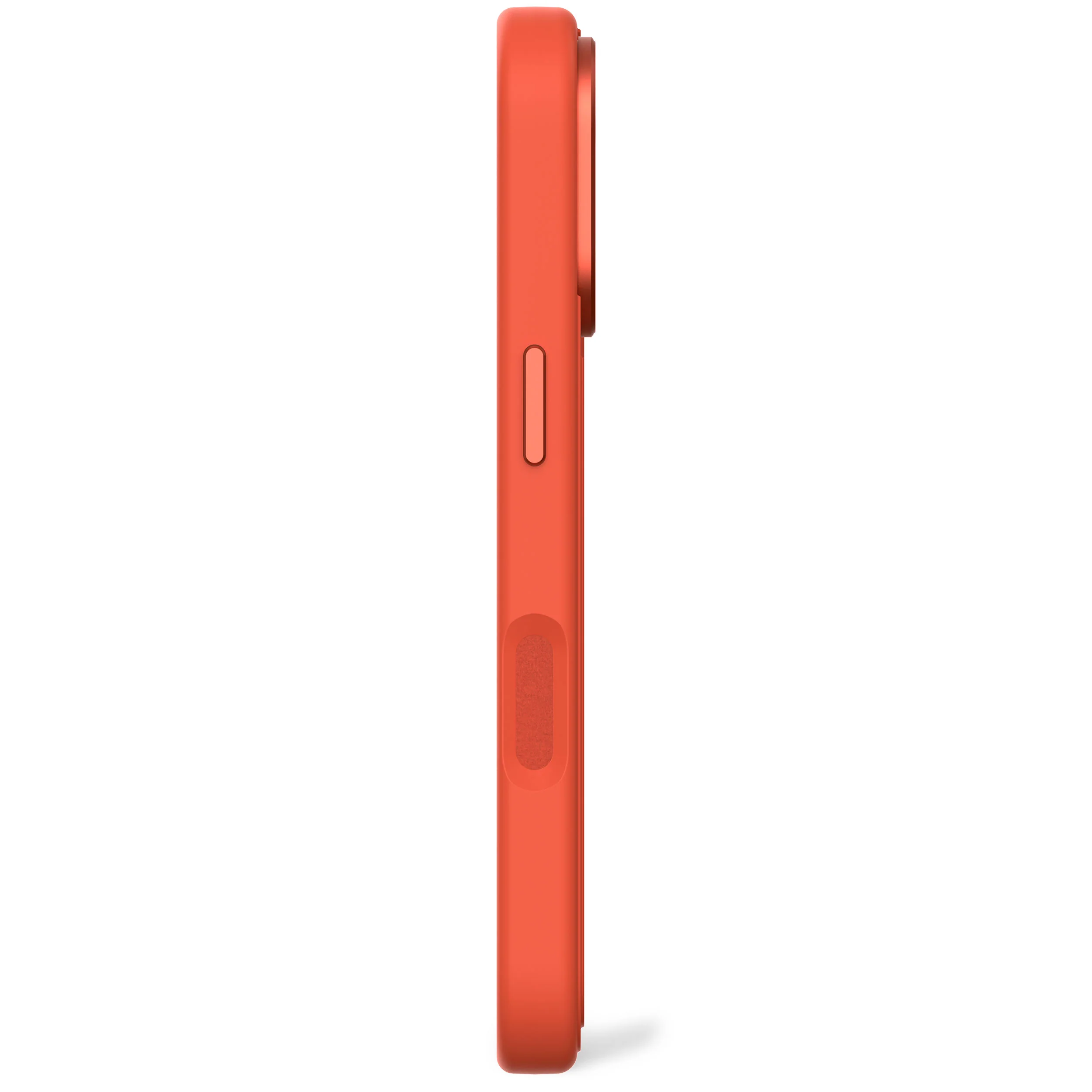 AntiMicrobial Silicone Stacks Case | Tangerine Orange | iPhone 16 Pro | D25IPO16PBCST9TE - Image 7