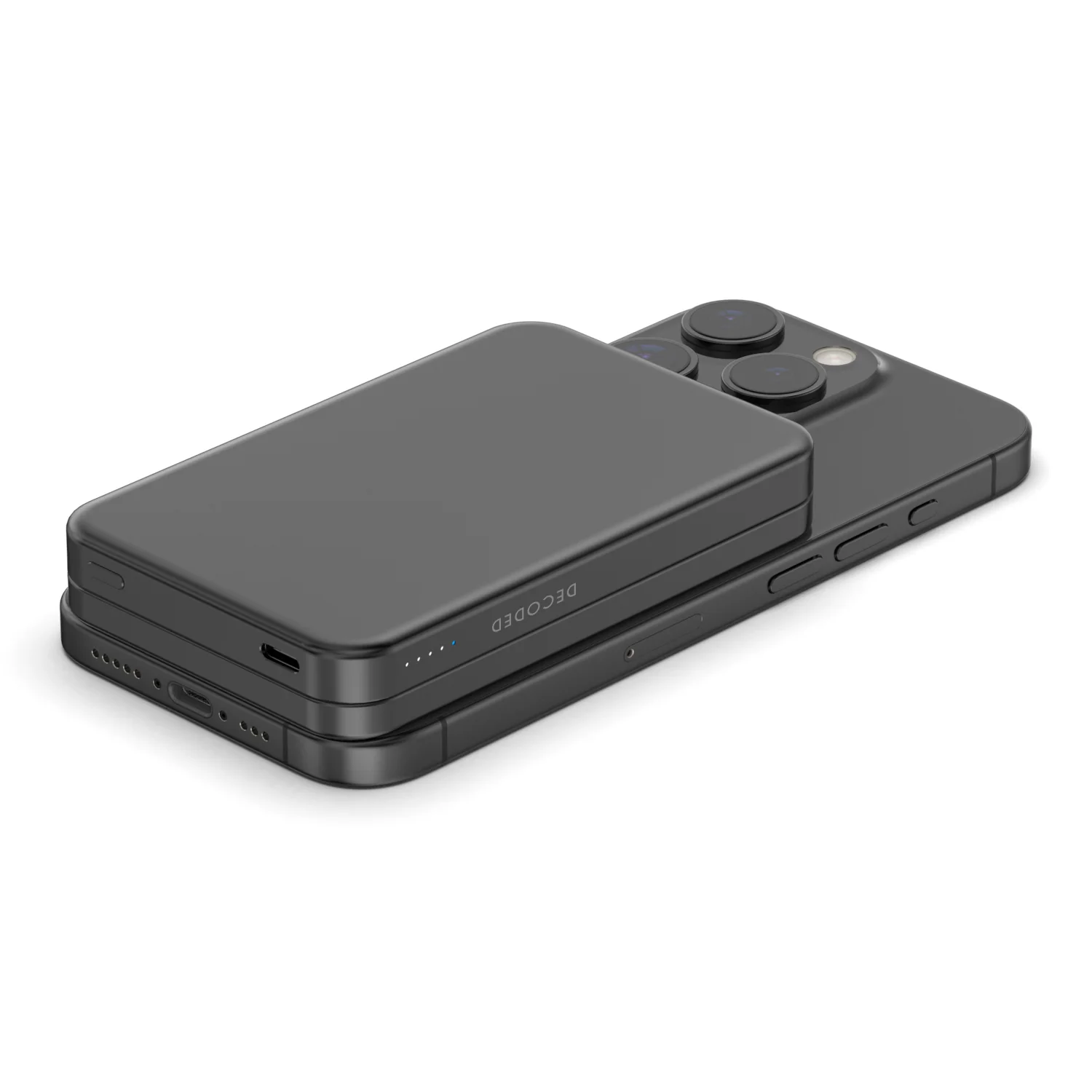 Aluminum Powerbank 4-in-1 solution 8.000 mAh | Black | D25MSPB5ST3BK - Image 14