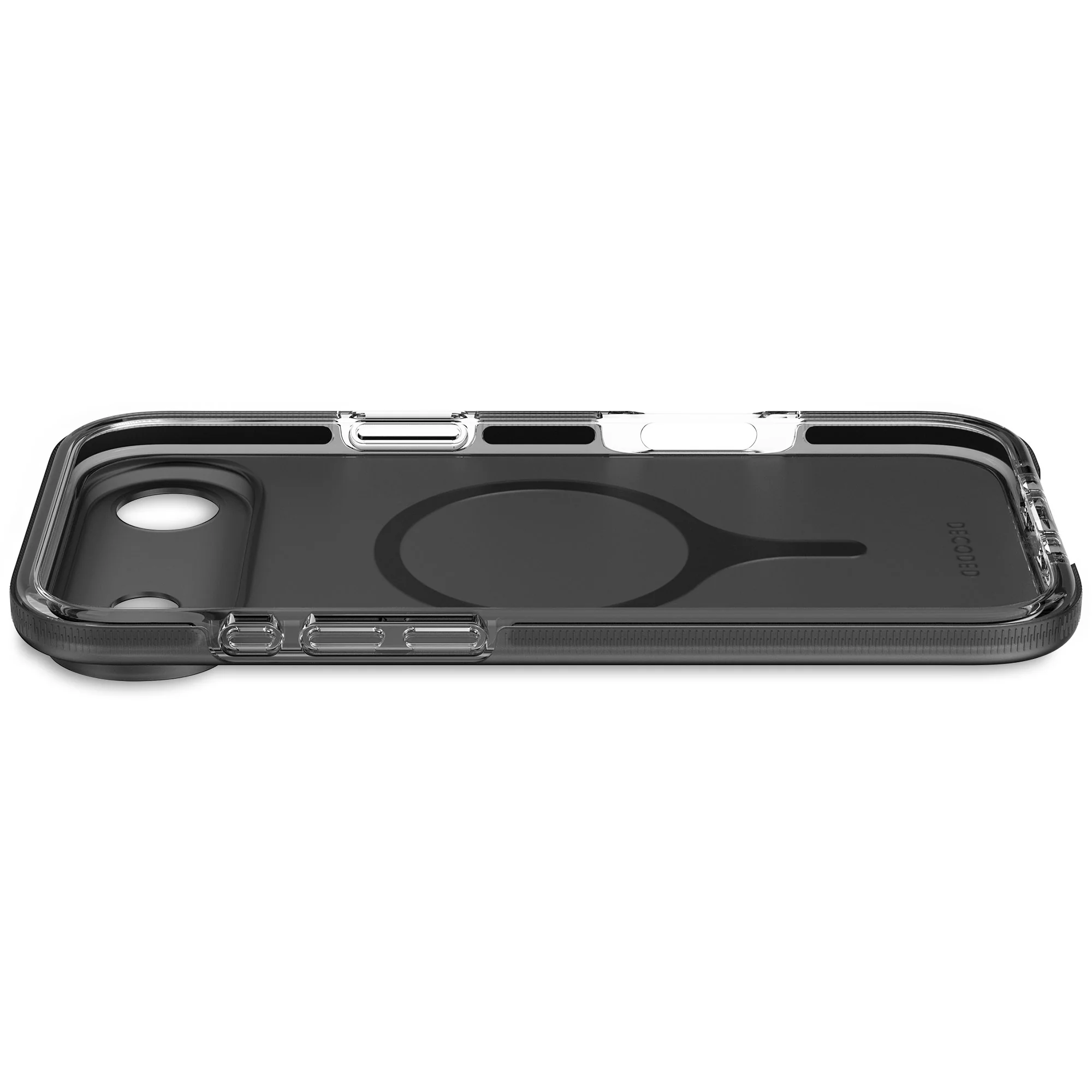 DropTec Clear Case | Black Transparent | iPhone Air | D26IPO17ABCT2FK - Image 4