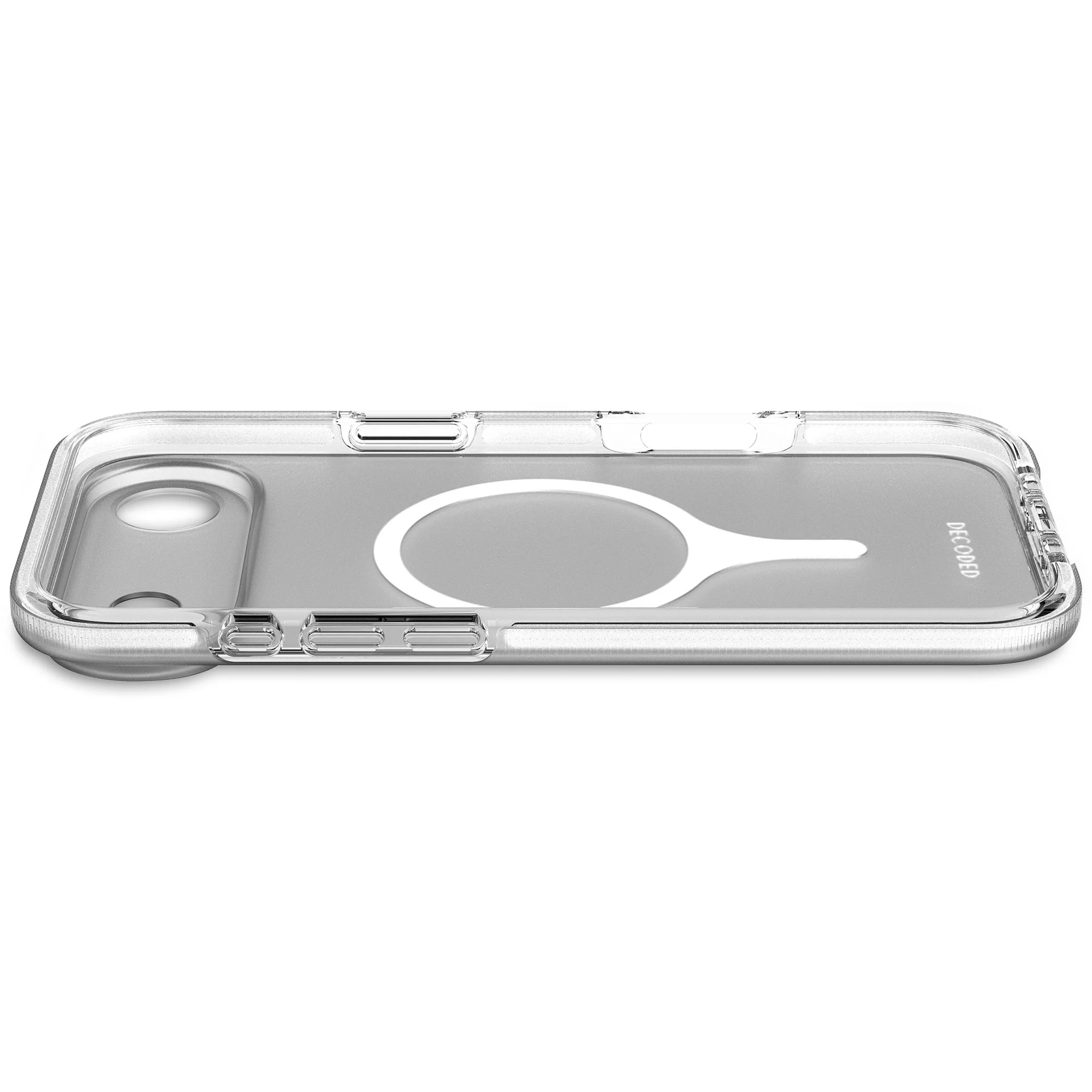 DropTec Clear Case | White Transparent | iPhone Air | D26IPO17ABCT2FE - Image 4