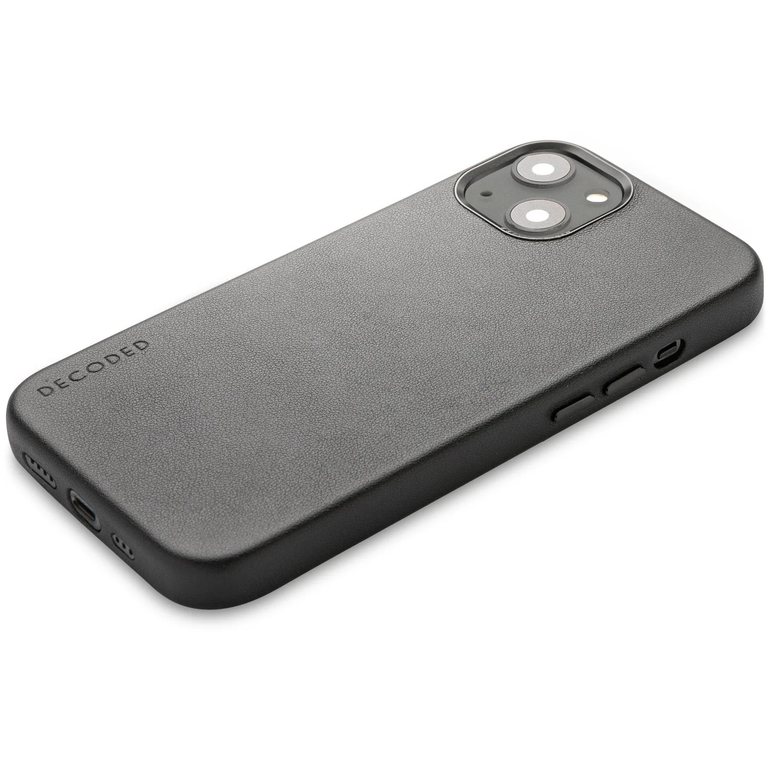 Leather Back Case | Black | iPhone 13 | D22IPO61BC6BK - Image 4