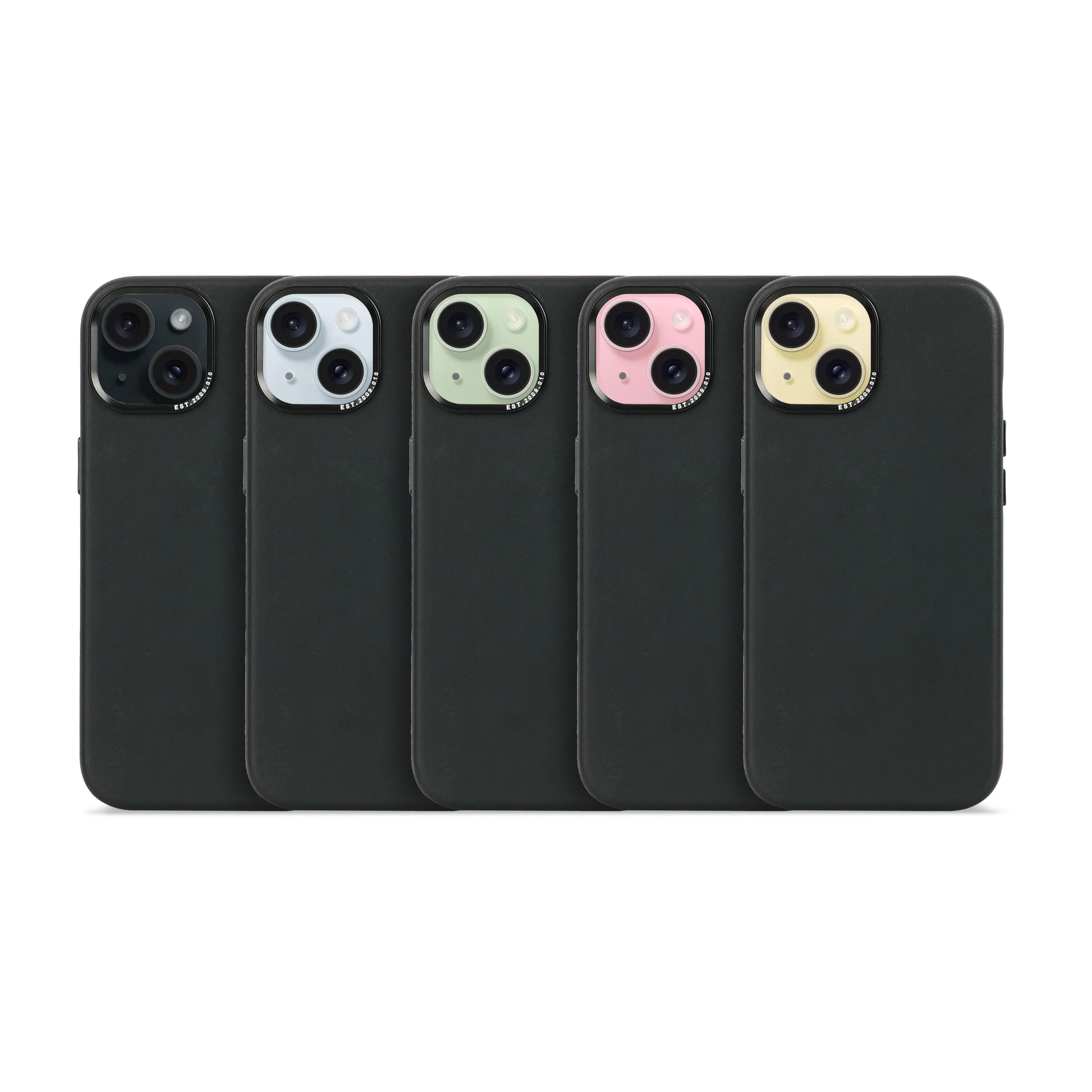 Leather Back Case | Black | iPhone 15 Plus | D24IPO15PLBC1BK - Image 8