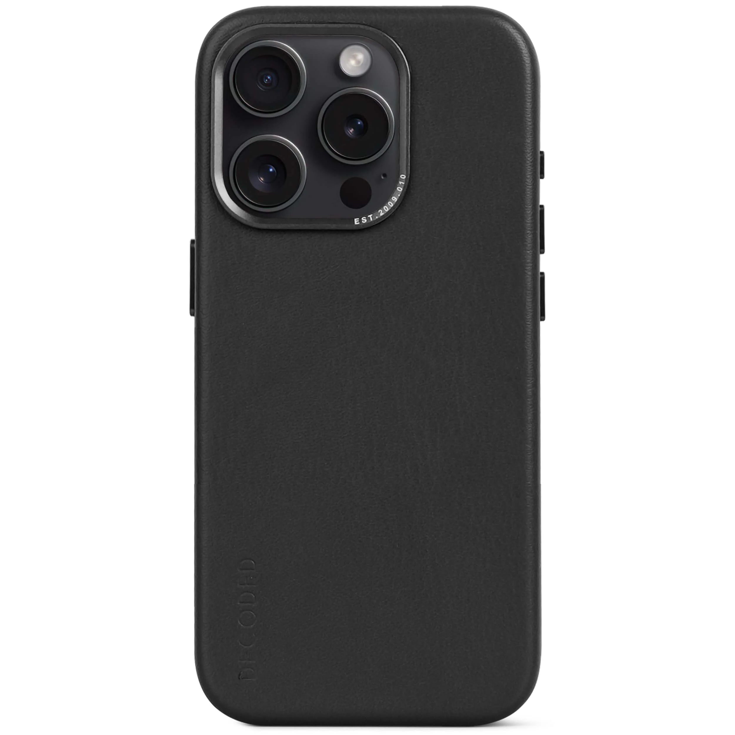 Leather Back Case | Black | iPhone 15 Pro | D24IPO15PBC1BK