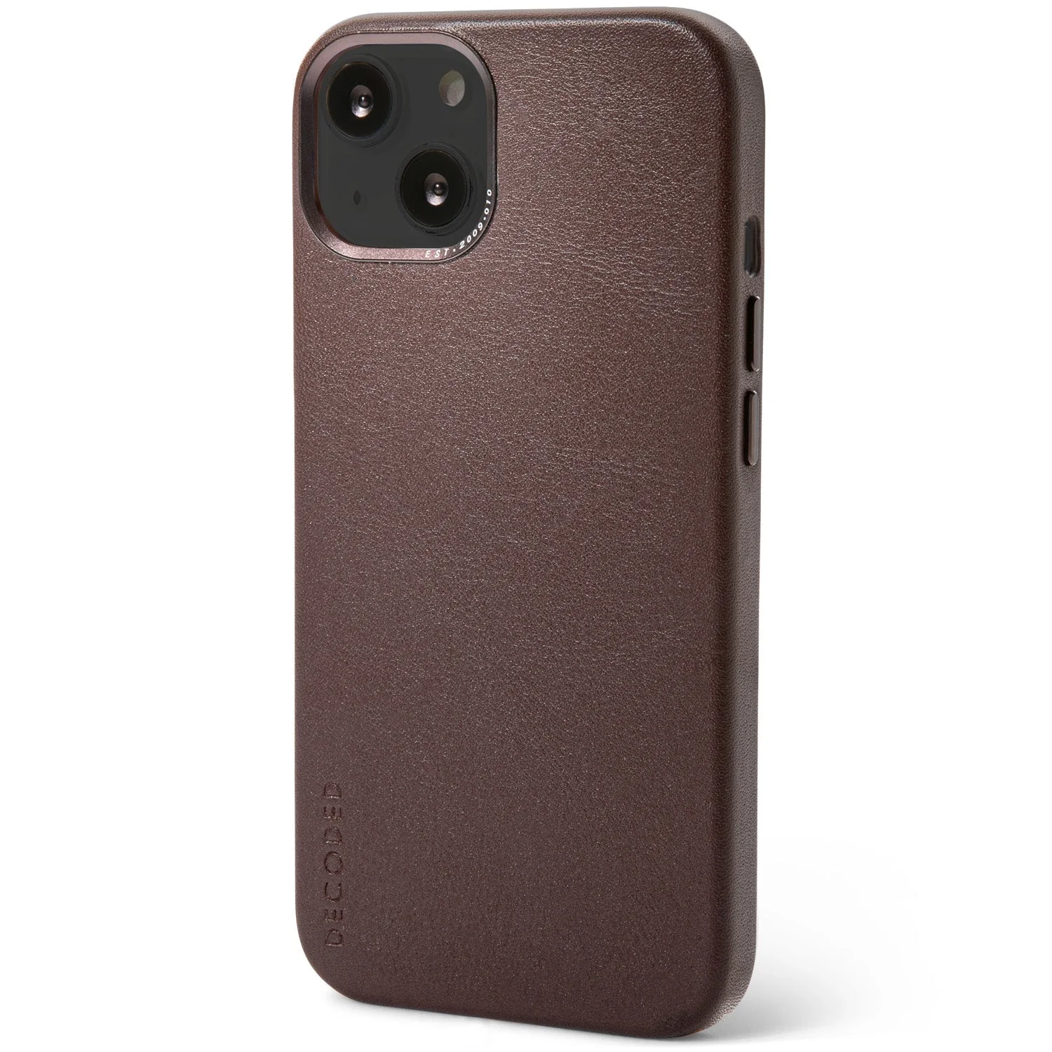 Leather Back Case | Chocolate Brown | iPhone 13 mini | D22IPO54BC6CHB - Image 2