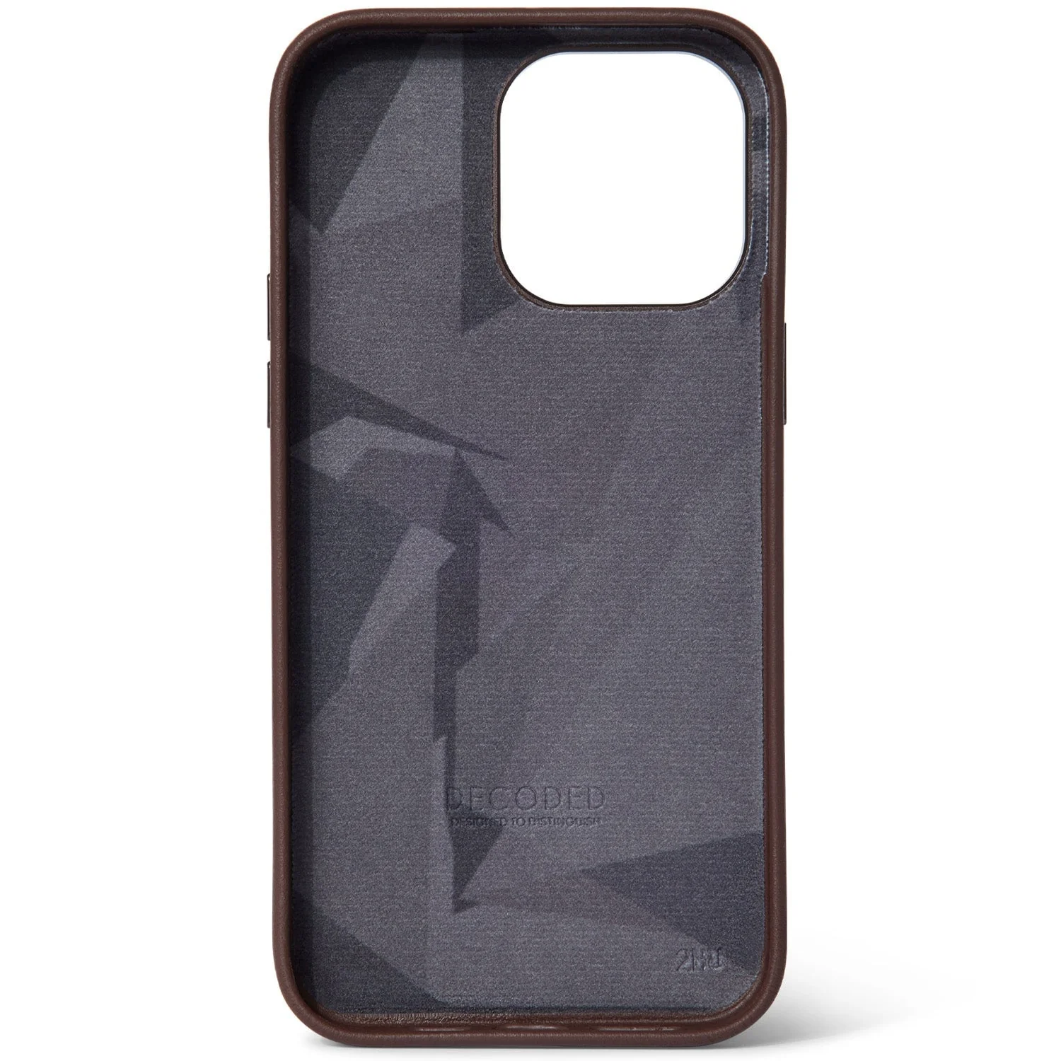 Leather Back Case | Chocolate Brown | iPhone 14 Pro Max | D23IPO14PMBC1CHB - Image 2