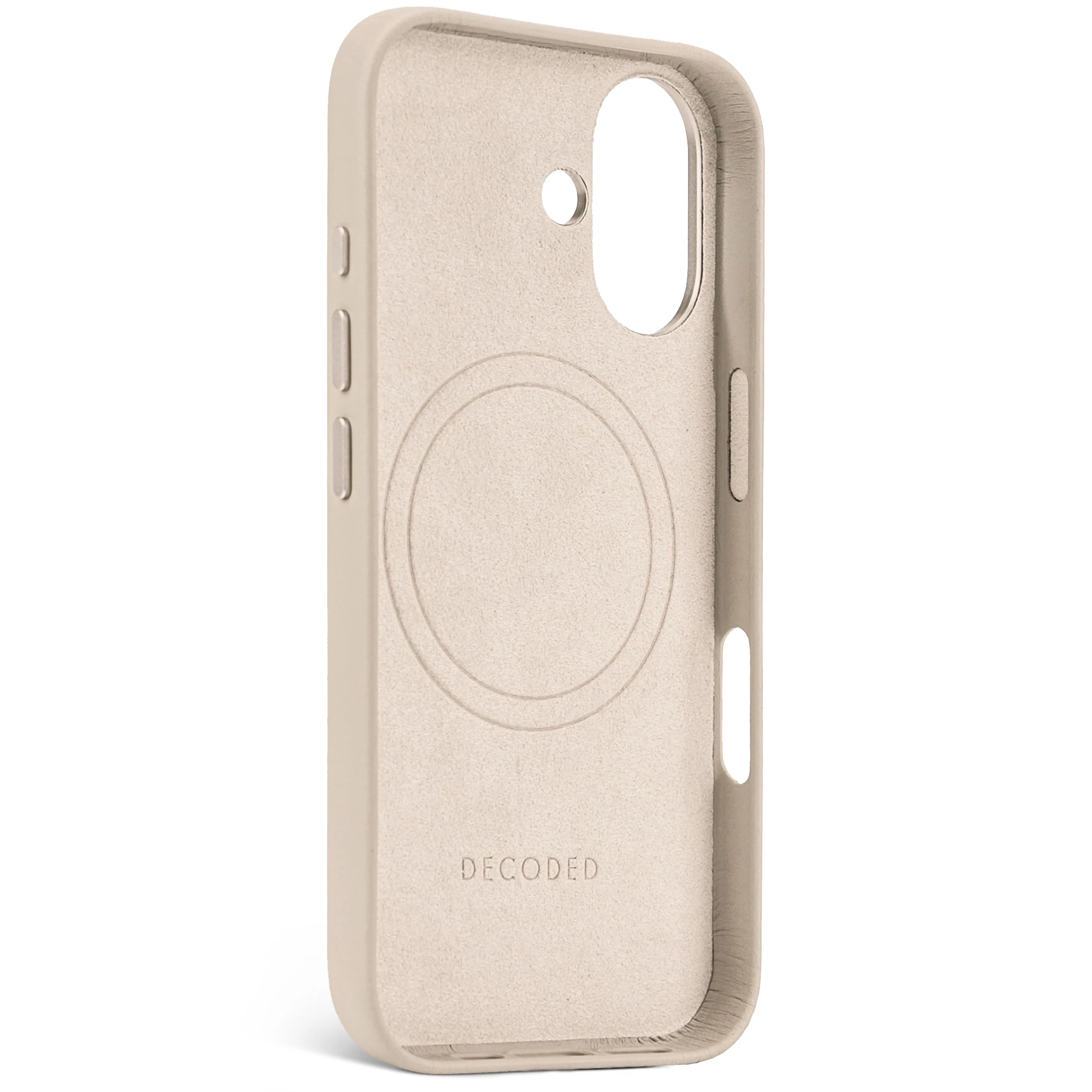 Leather Case | Clay Beige | iPhone 16 | D25IPO16BC1CY - Image 3