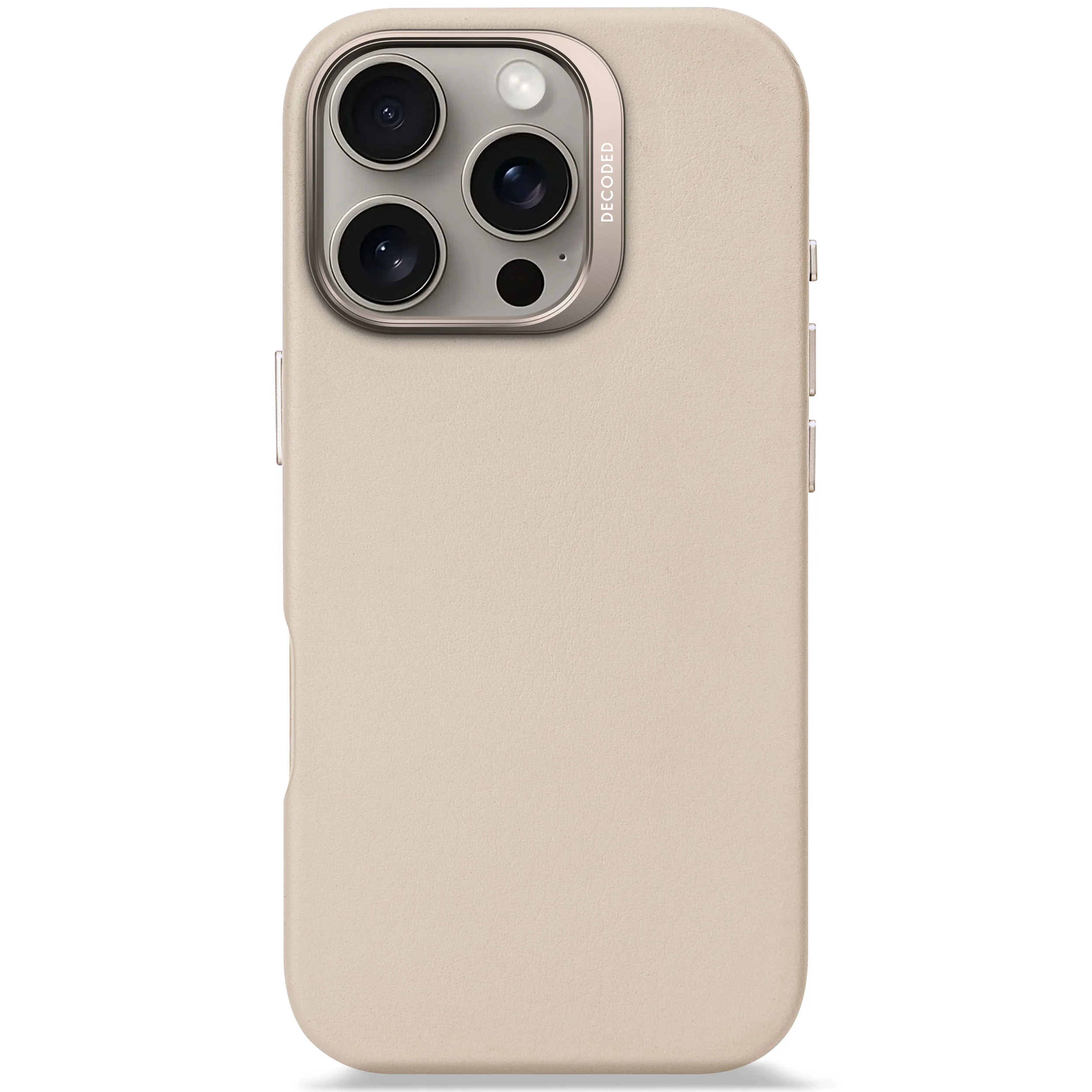 Leather Case | Clay Beige | iPhone 16 Pro | D25IPO16PBC1CY