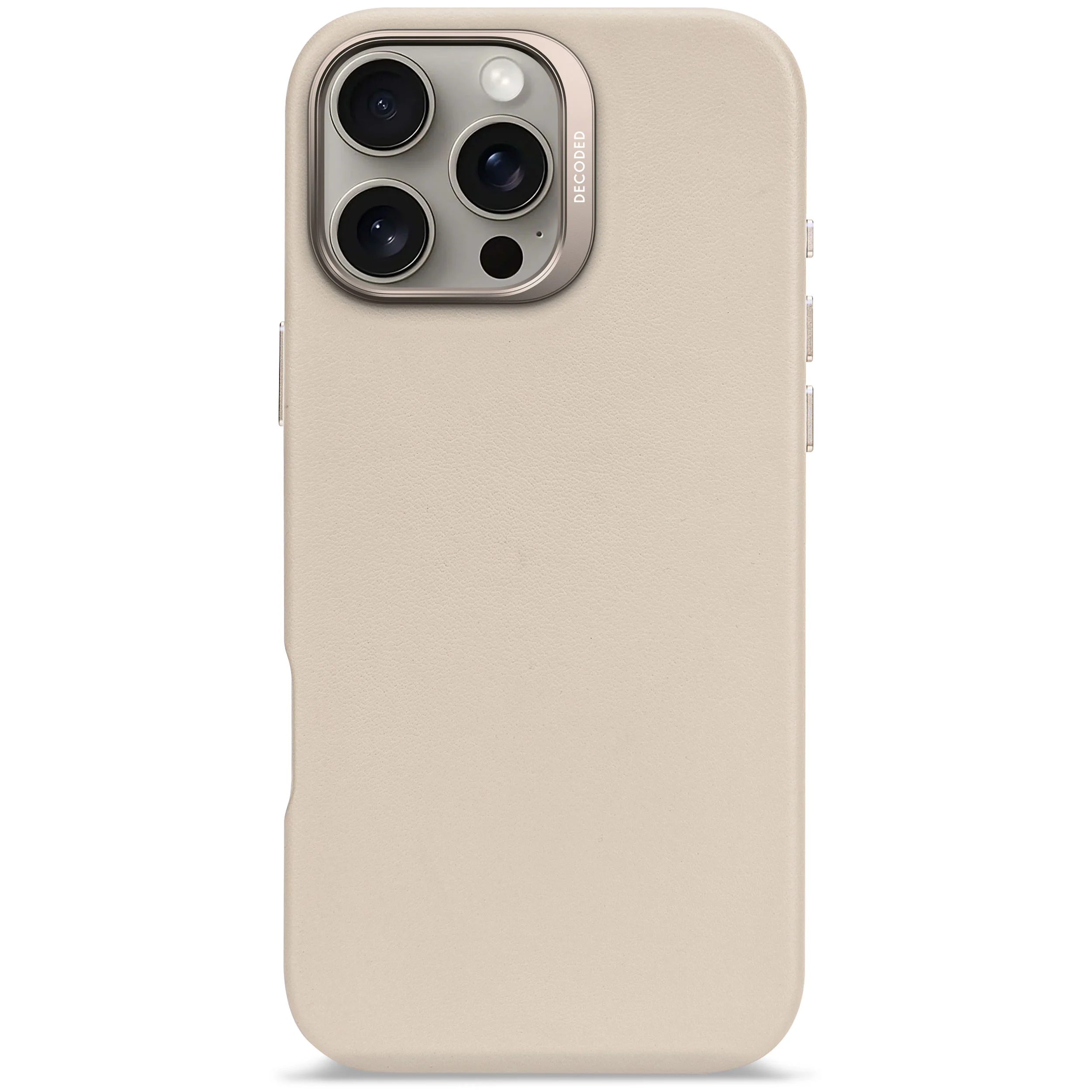 Leather Case | Clay Beige | iPhone 16 Pro Max | D25IPO16PMBC1CY