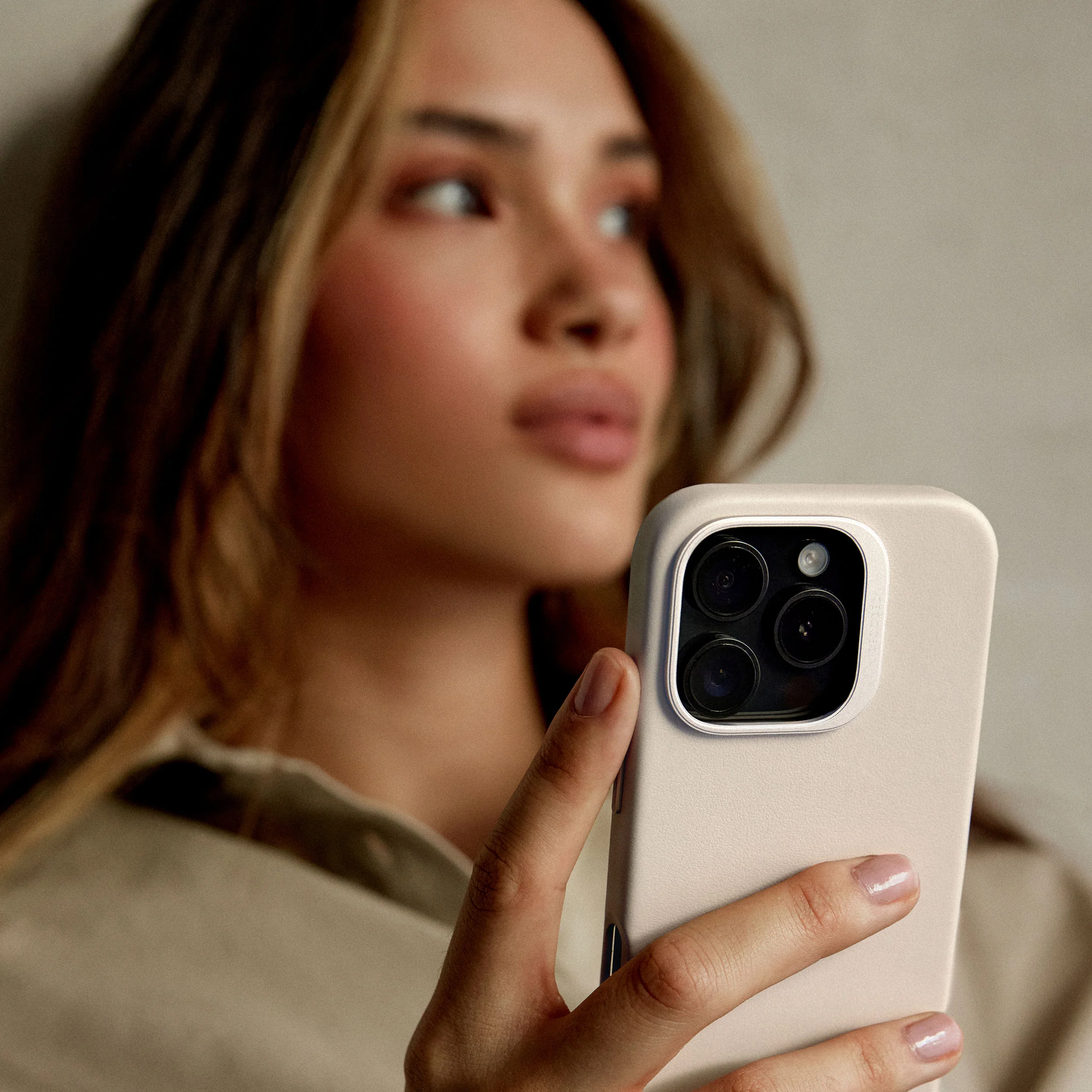Leather Case | Clay Beige | iPhone 16 Pro Max | D25IPO16PMBC1CY - Image 3
