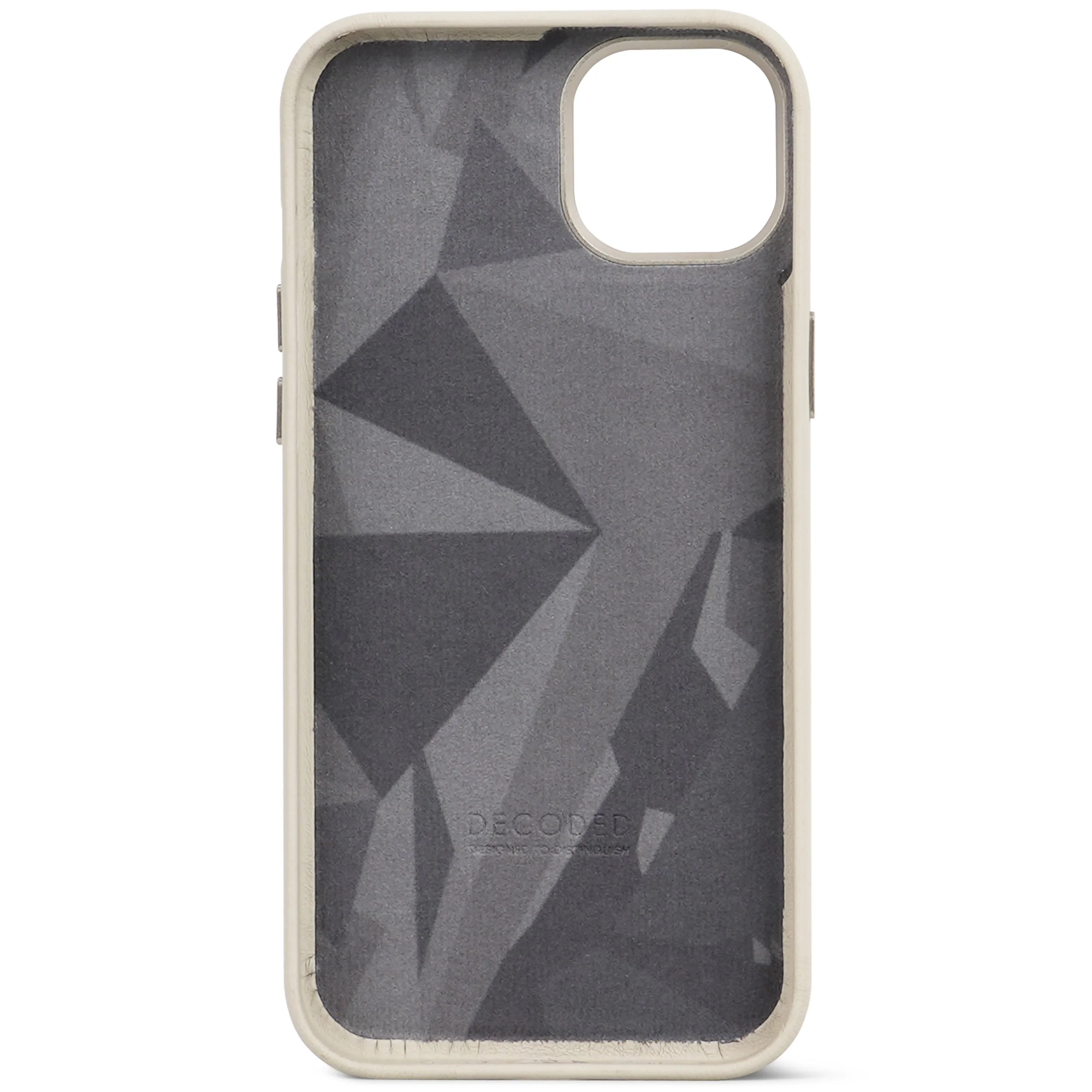 Leather Back Case | Clay | iPhone 15 Plus | D24IPO15PLBC1CY - Image 2