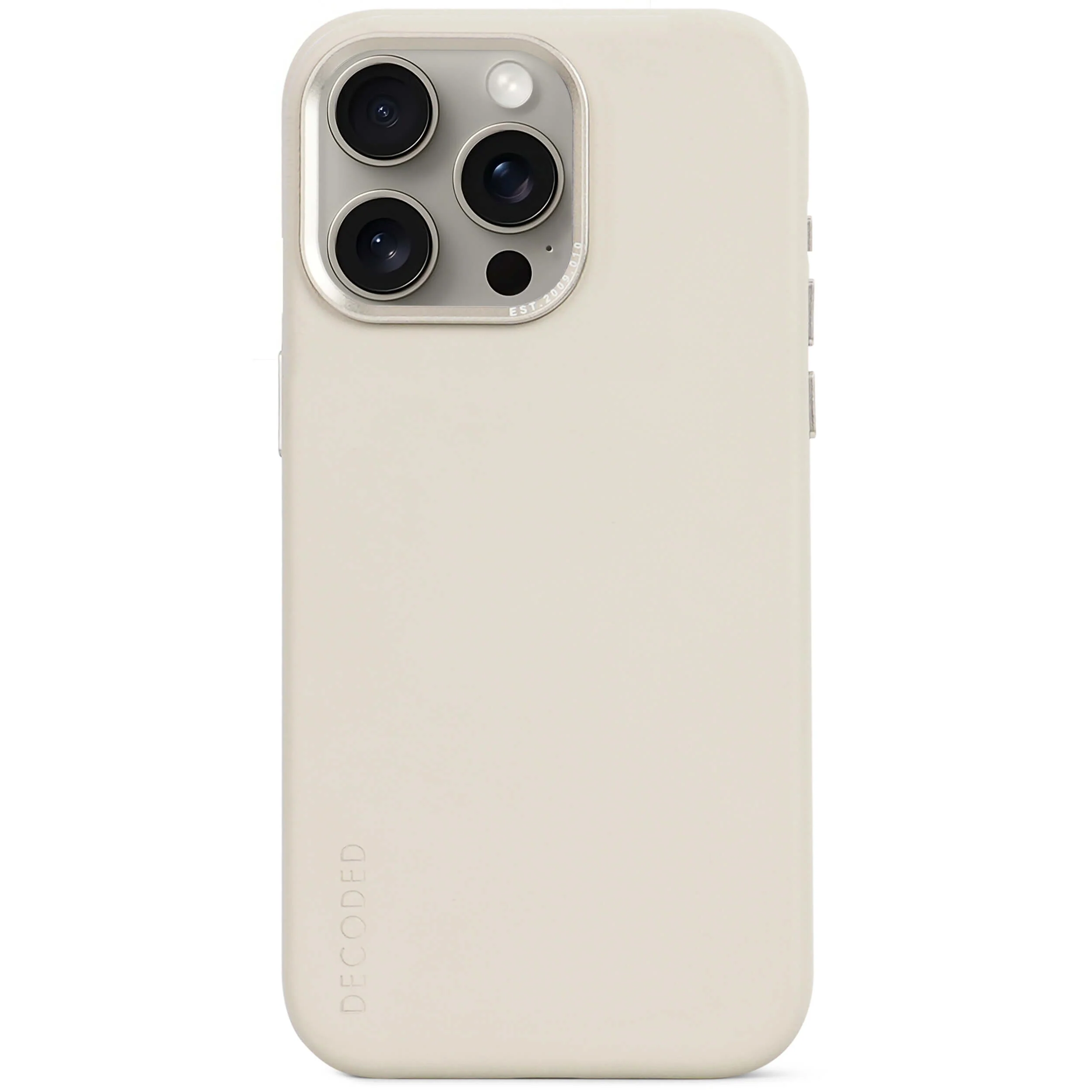 Leather Back Case | Clay | iPhone 15 Pro | D24IPO15PBC1CY