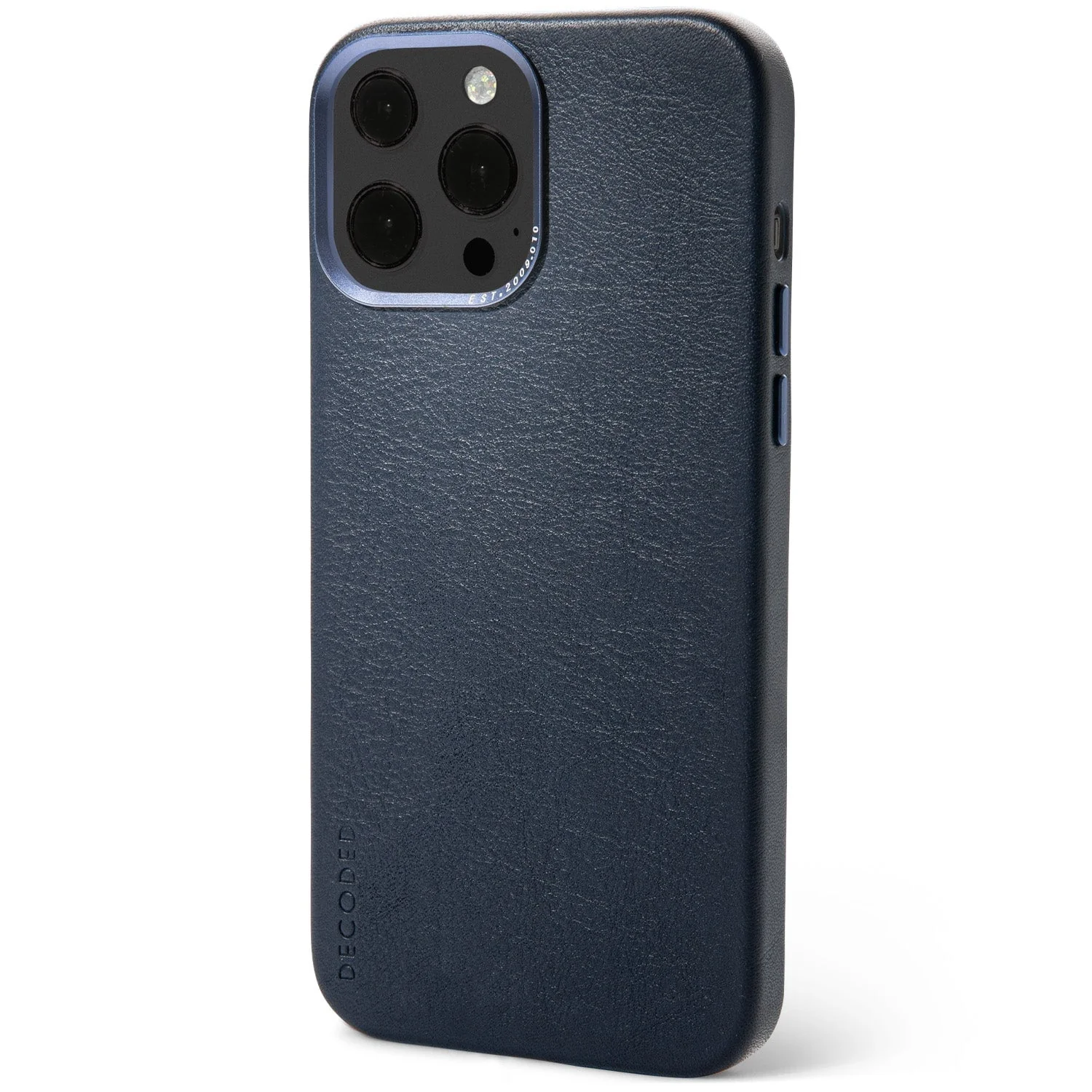 Leather Back Case | Matt Navy | iPhone 13 Pro | D22IPO61PBC6MNY - Image 2