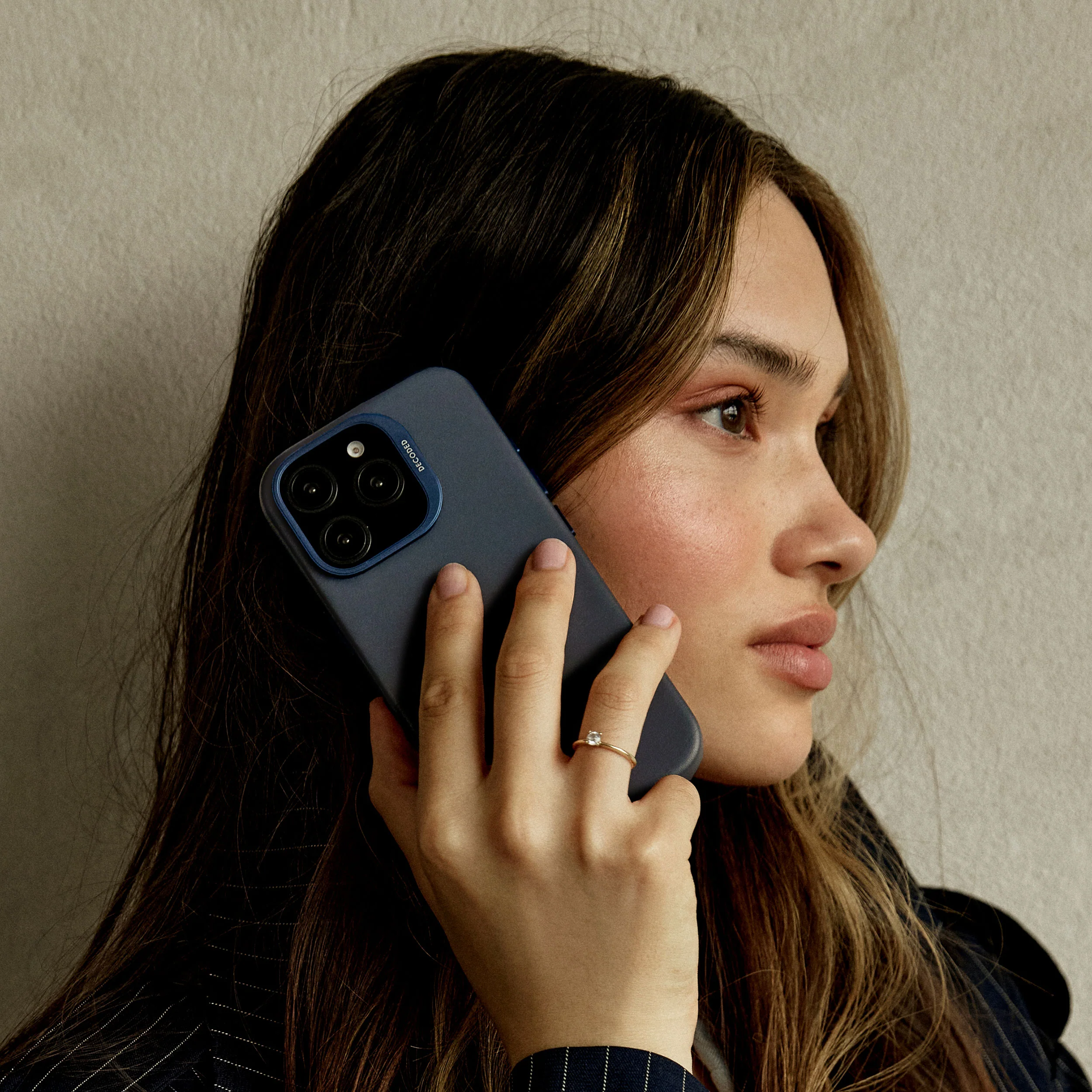 Leather Case | Navy Blue | iPhone 16 Pro | D25IPO16PBC1NY - Image 5
