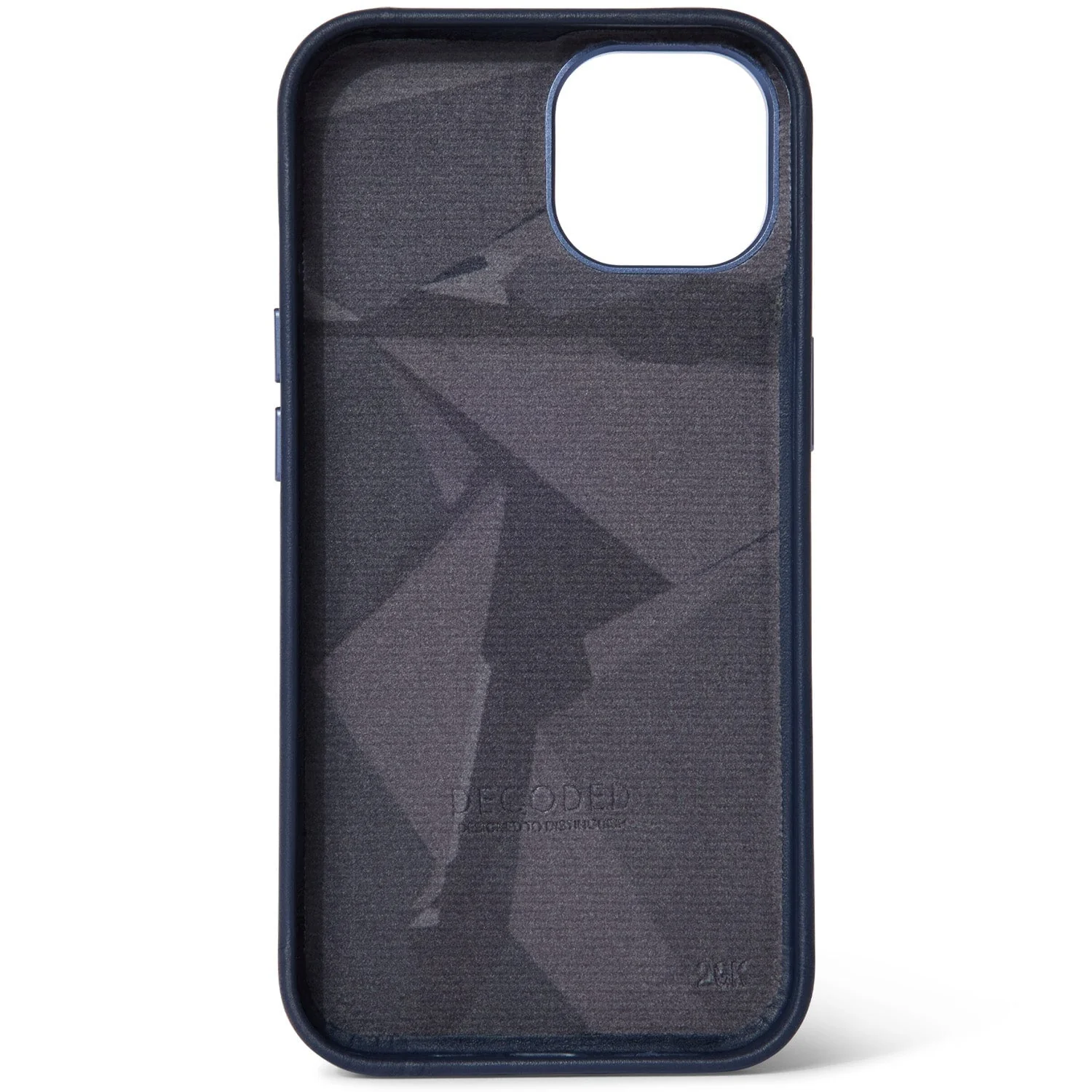 Leather Back Case | Navy | iPhone 14 | D23IPO14BC1NY - Image 2