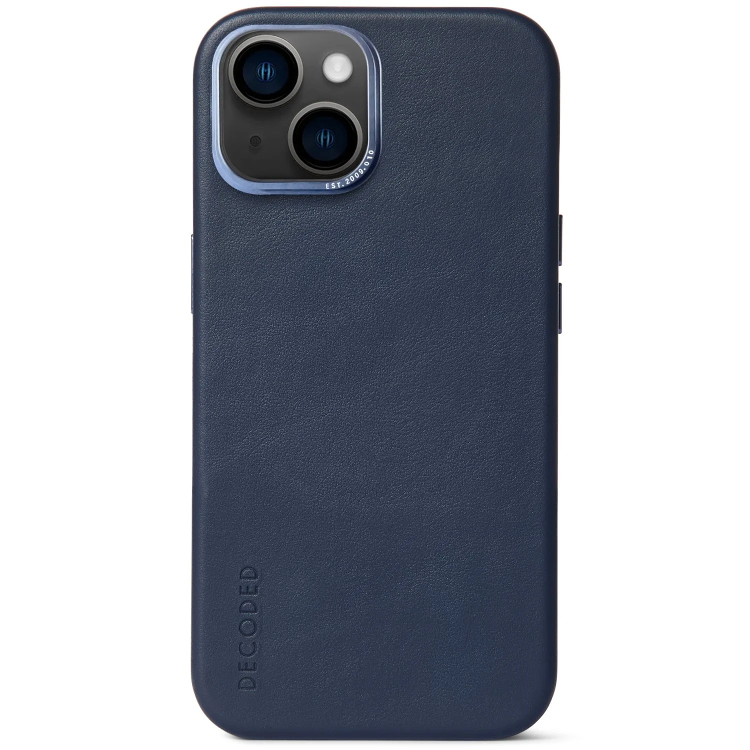 Leather Back Case | Navy | iPhone 14 Plus | D23IPO14MBC1NY