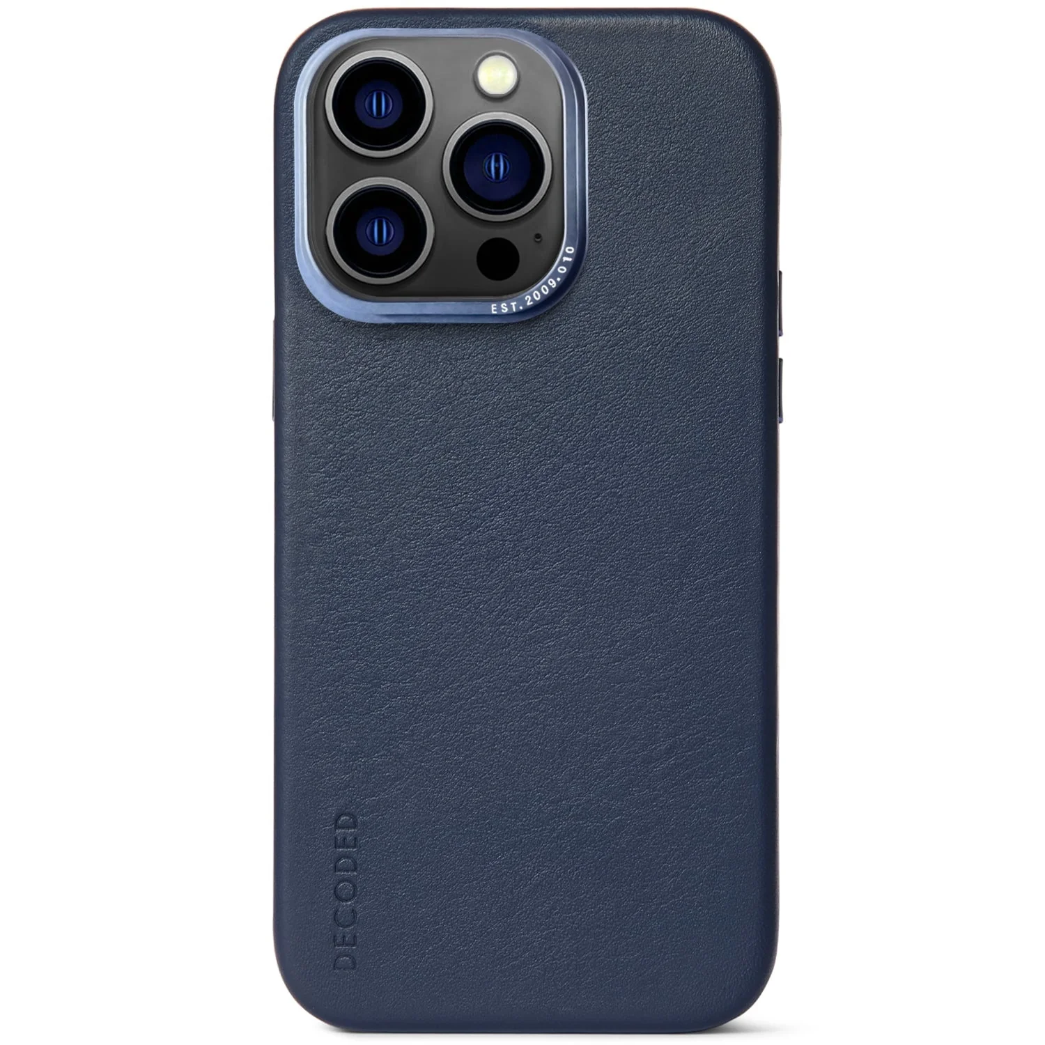 Leather Back Case | Navy | iPhone 14 Pro Max | D23IPO14PMBC1NY