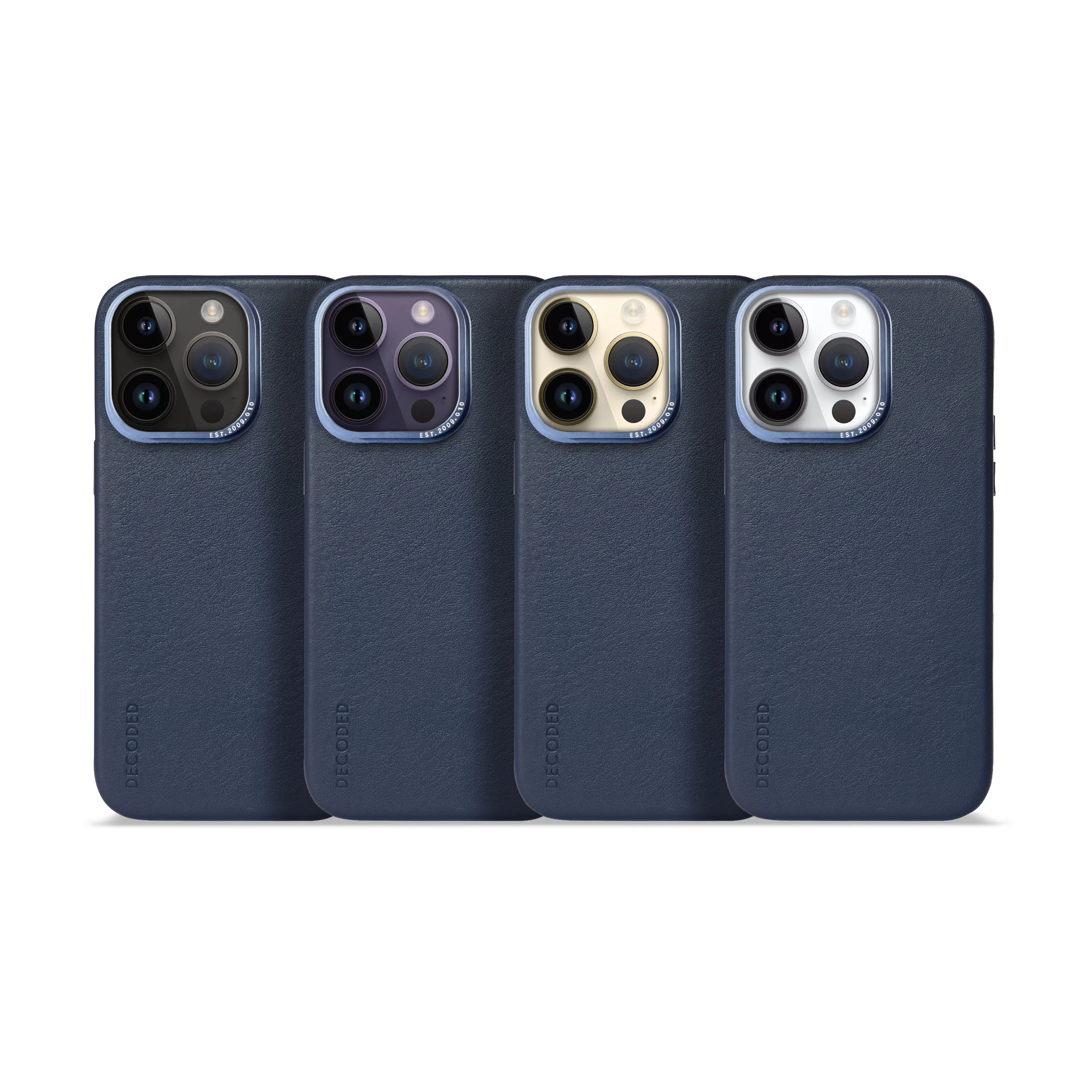 Leather Back Case | Navy | iPhone 14 Pro Max | D23IPO14PMBC1NY - Image 8