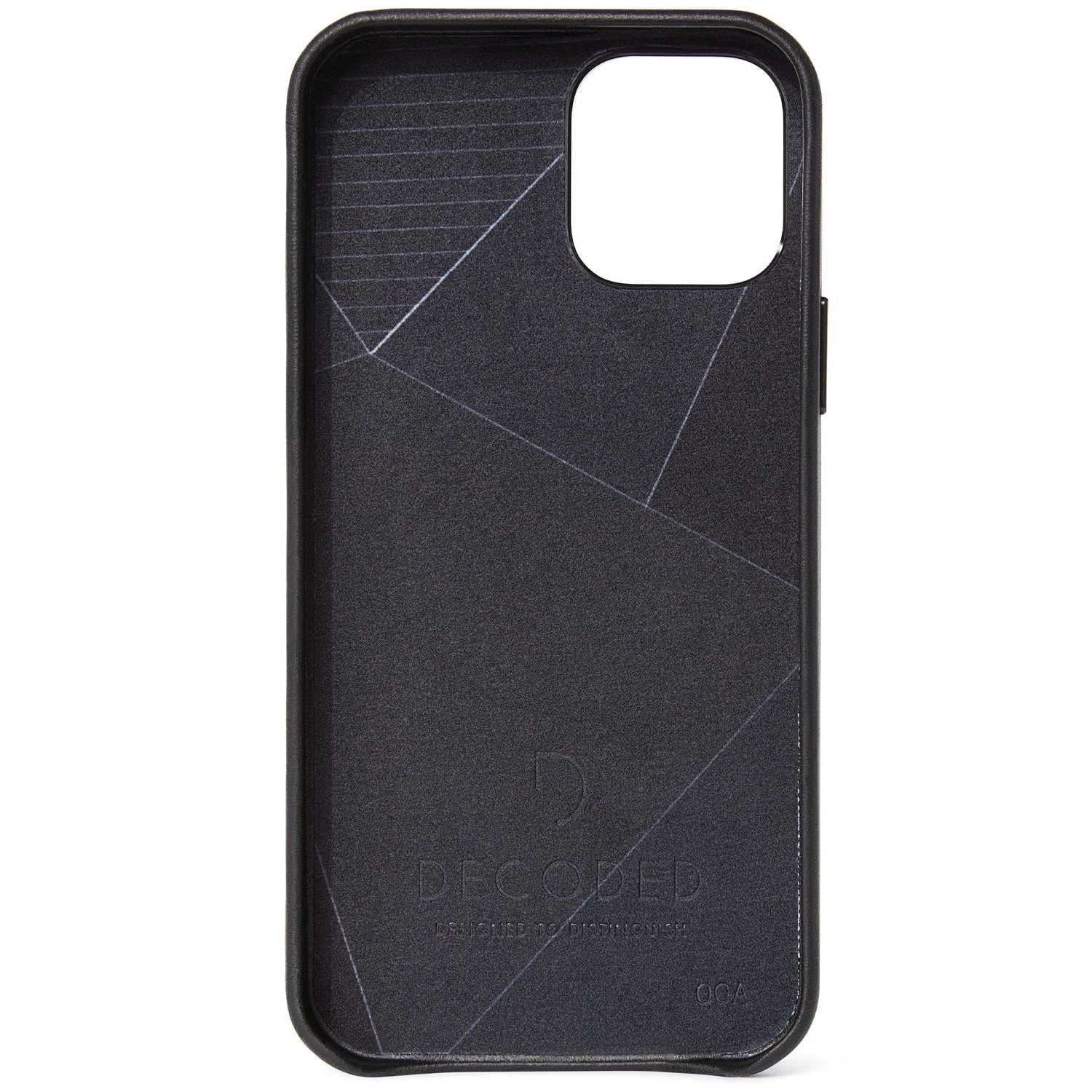 Leather Back Cover Pig & Hen | Black - Image 8