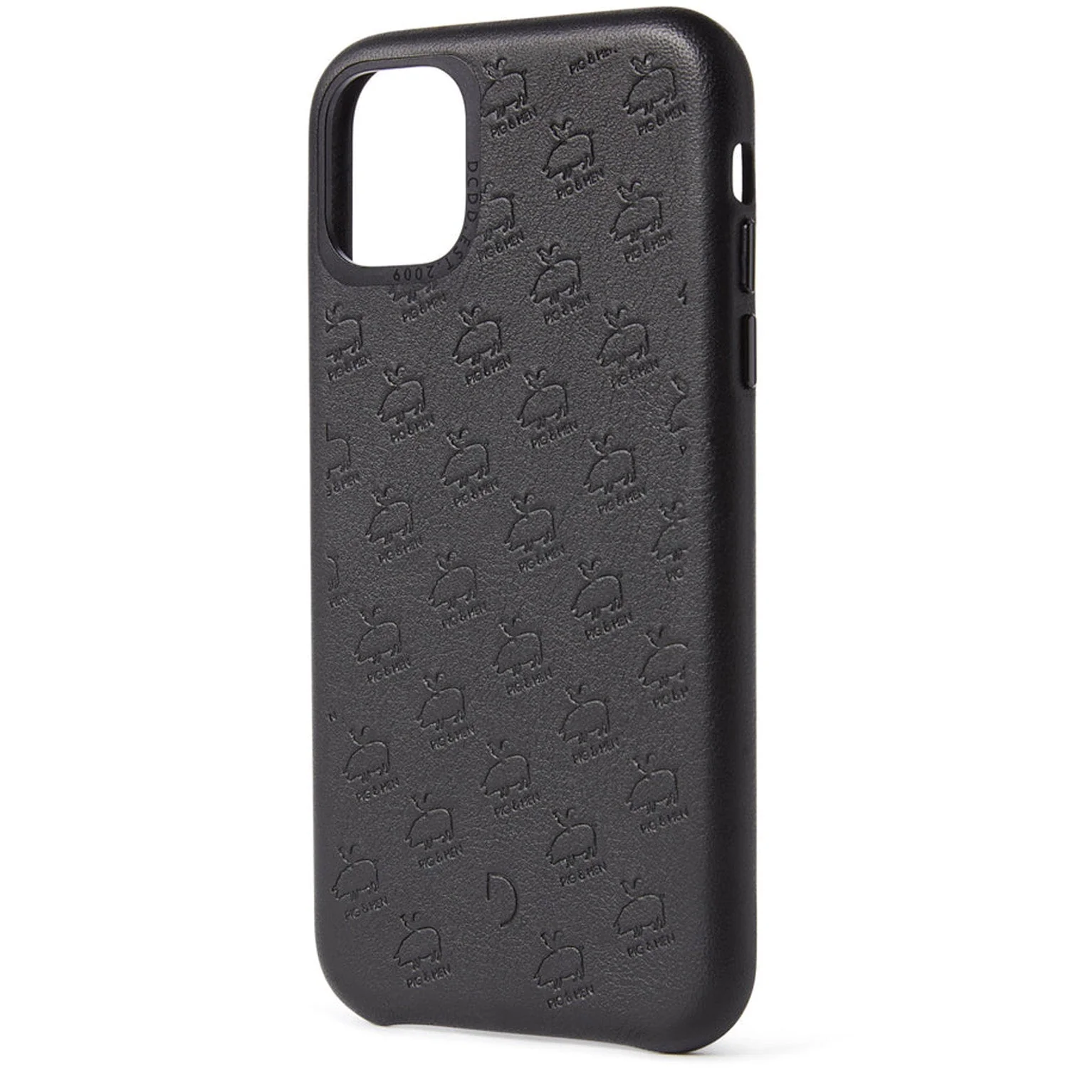 Leather Back Cover Pig & Hen | Black - Image 7