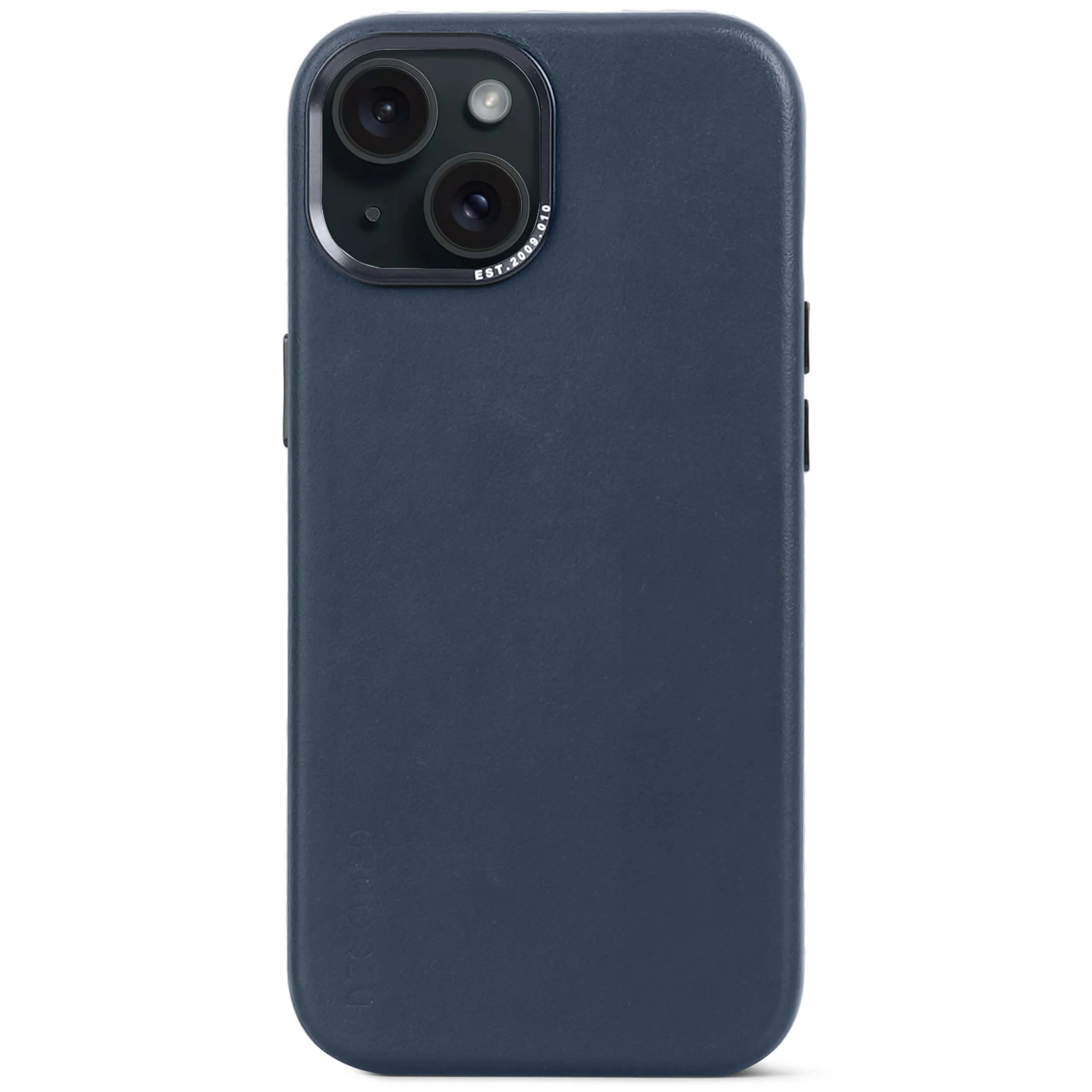 Leather Back Case | True Navy | iPhone 15 | D24IPO15BC1NY