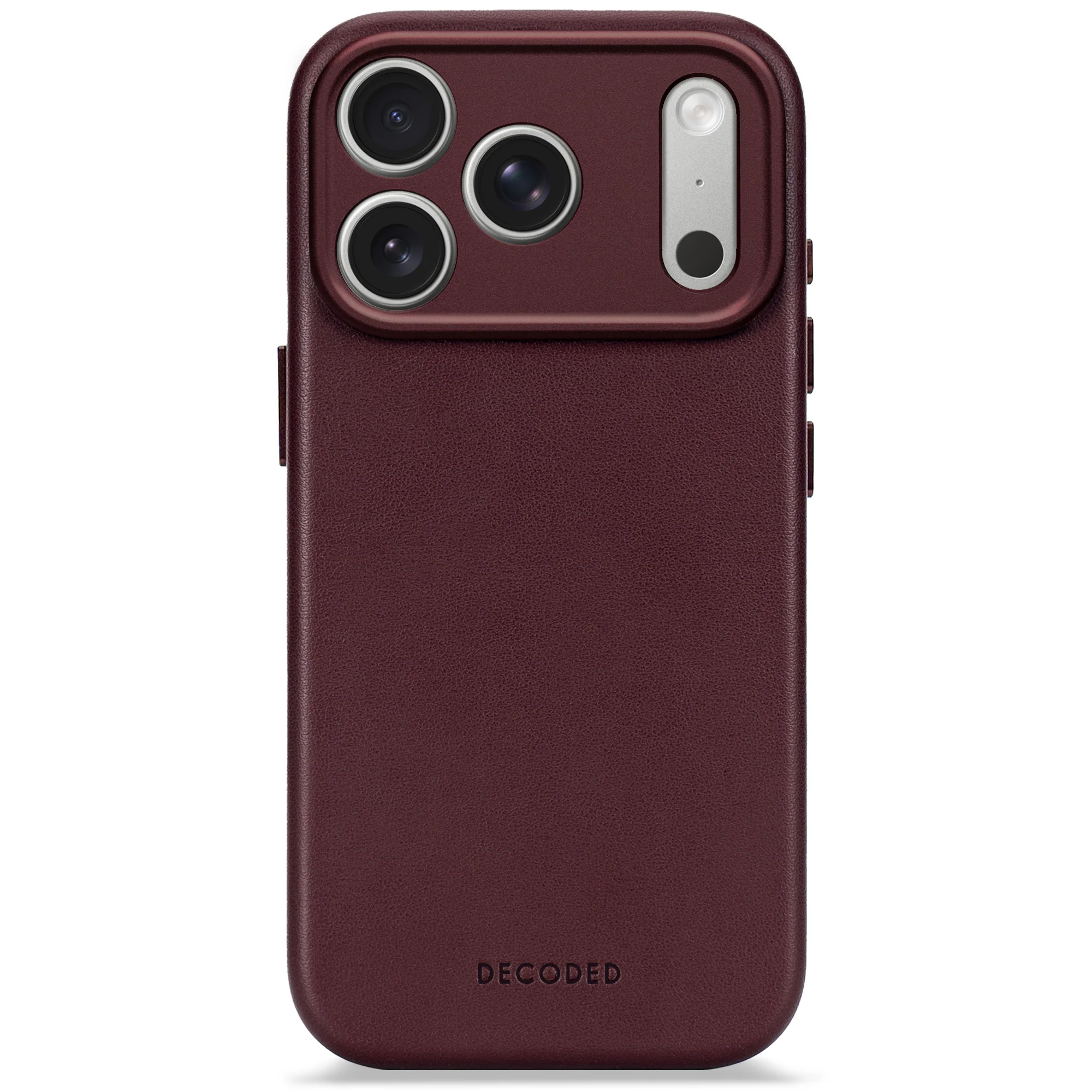 Leather Case | Burgundy | iPhone 17 Pro | D26IPO17PBC1DY