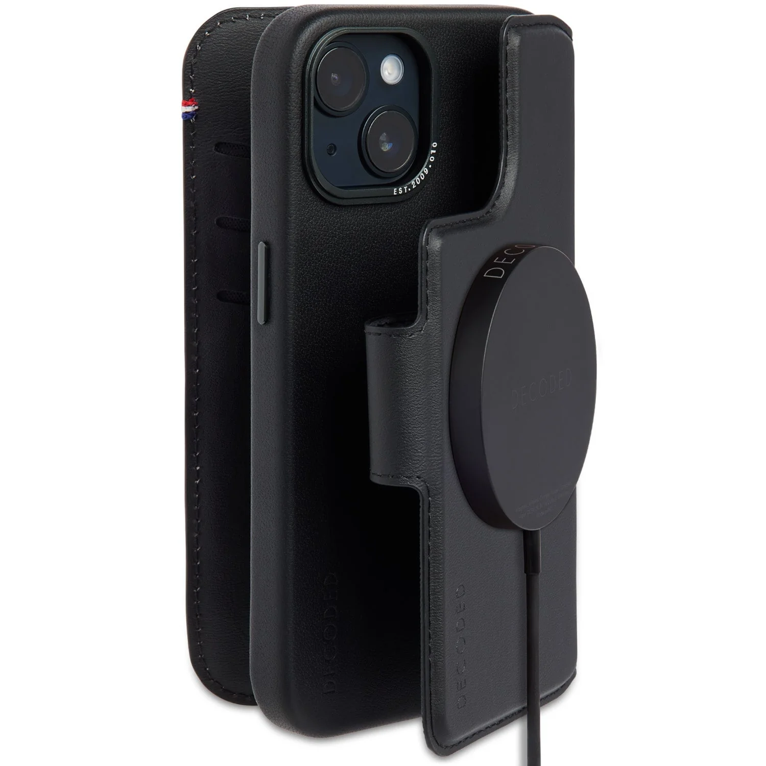 Leather Detachable Wallet | Black Case | iPhone 14 | D23IPO14DW5BK - Image 8