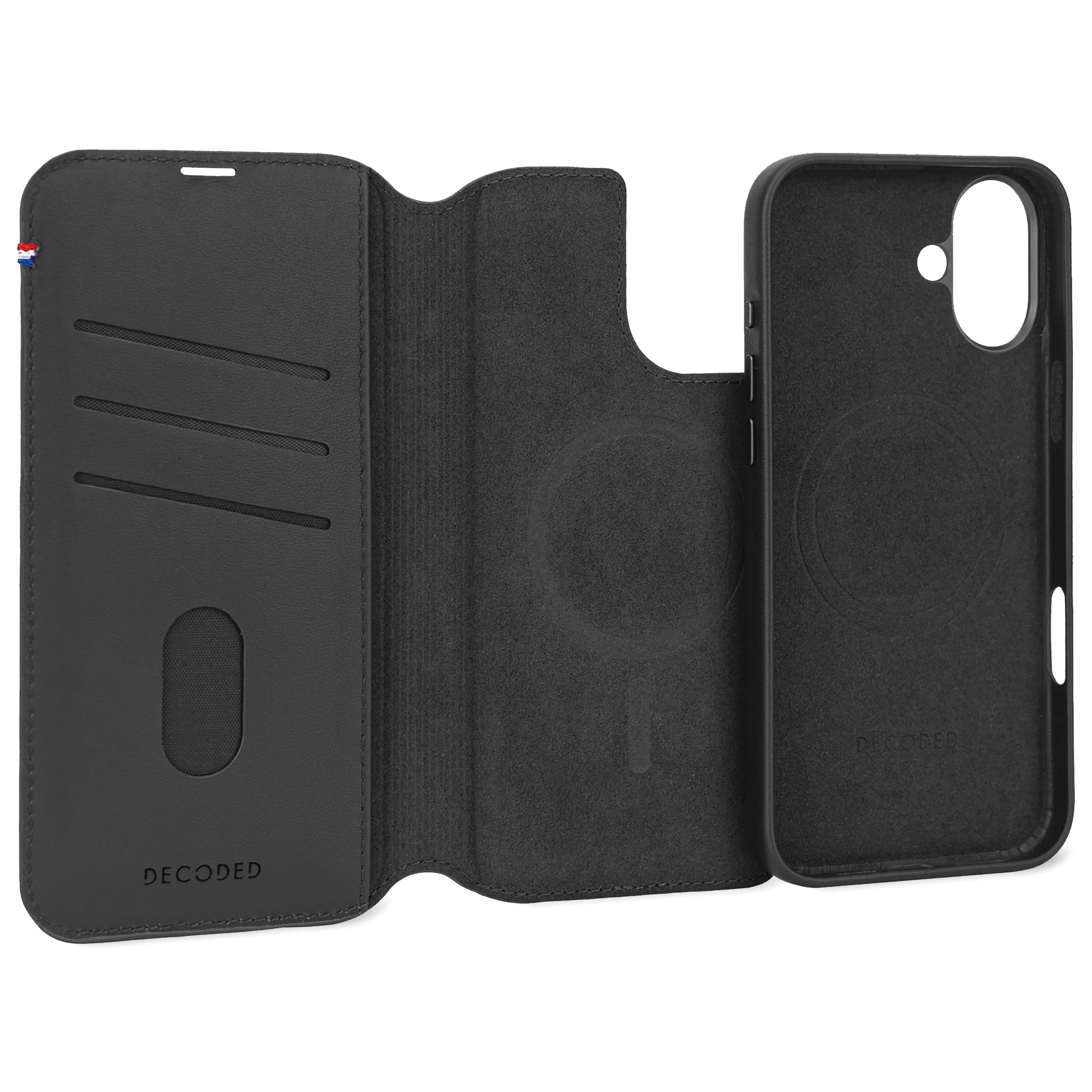 Leather Detachable Wallet Case | Black | iPhone 16 | D25IPO16DW5BK - Image 9