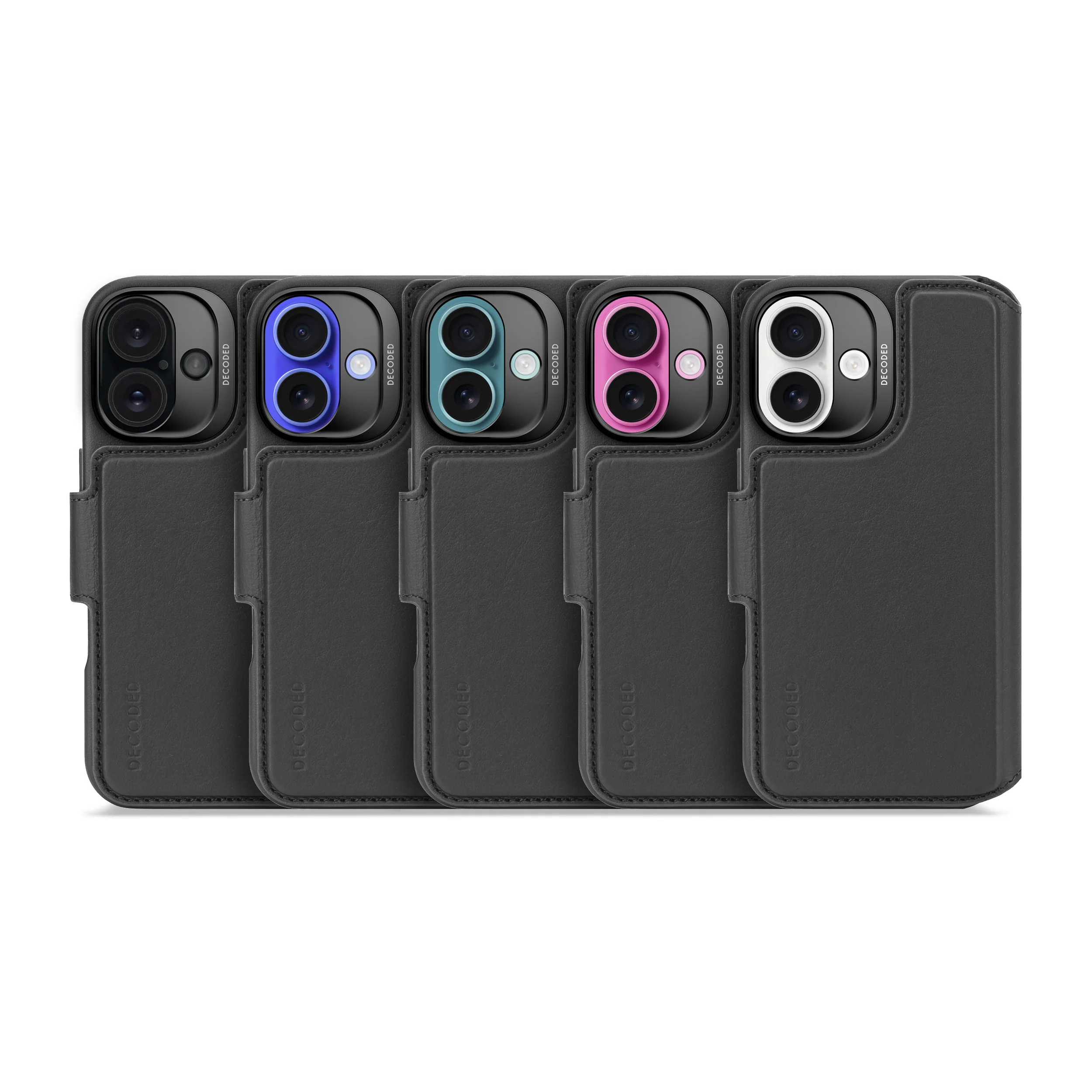 Leather Detachable Wallet Case | Black | iPhone 16 Plus | D25IPO16PLDW5BK - Image 10