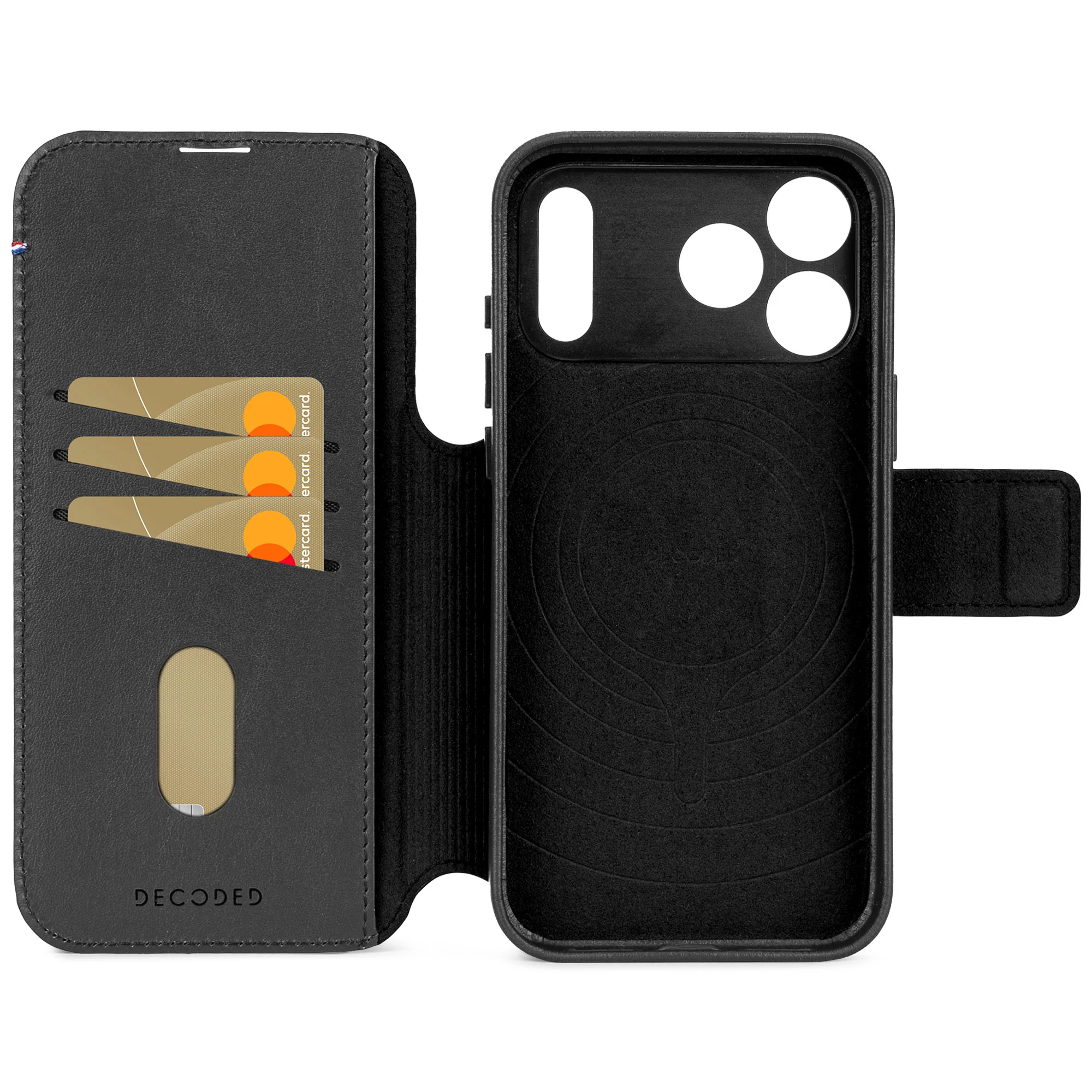 Leather Detachable Wallet Case | Black | iPhone 17 Pro | D26IPO17PDW5BK - Image 6