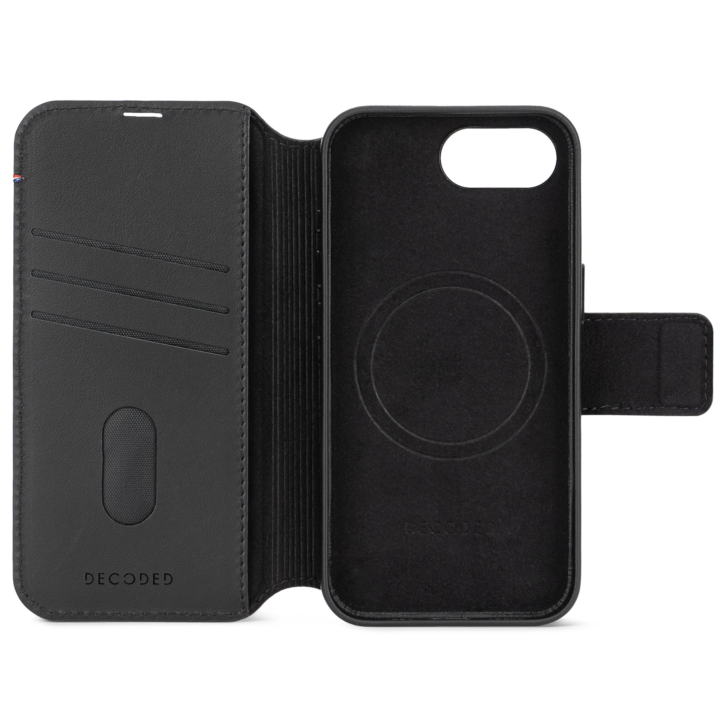 Leather Detachable Wallet | Black | iPhone 17e / 16e | D25IPOSEDW6BK - Image 5