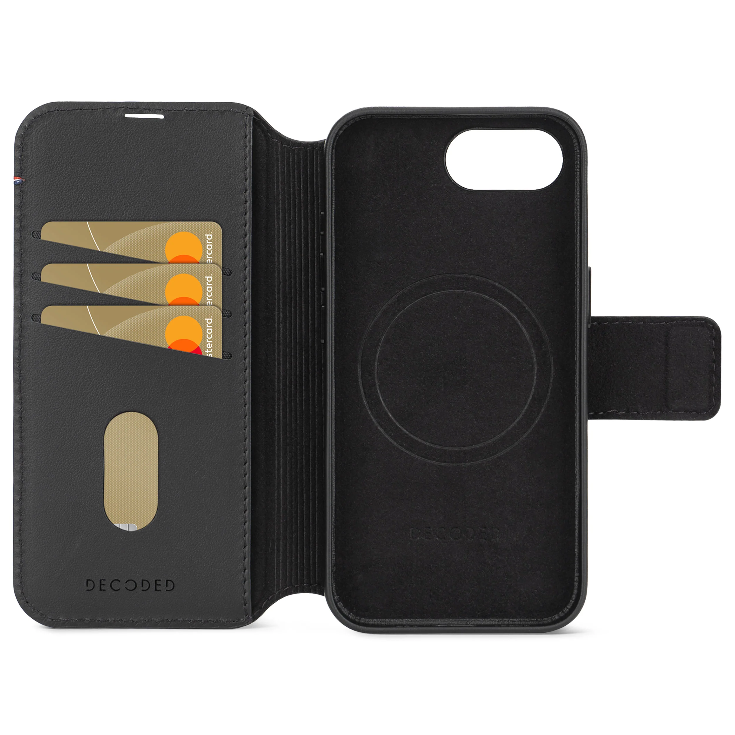 Leather Detachable Wallet | Black | iPhone 17e / 16e | D25IPOSEDW6BK - Image 6