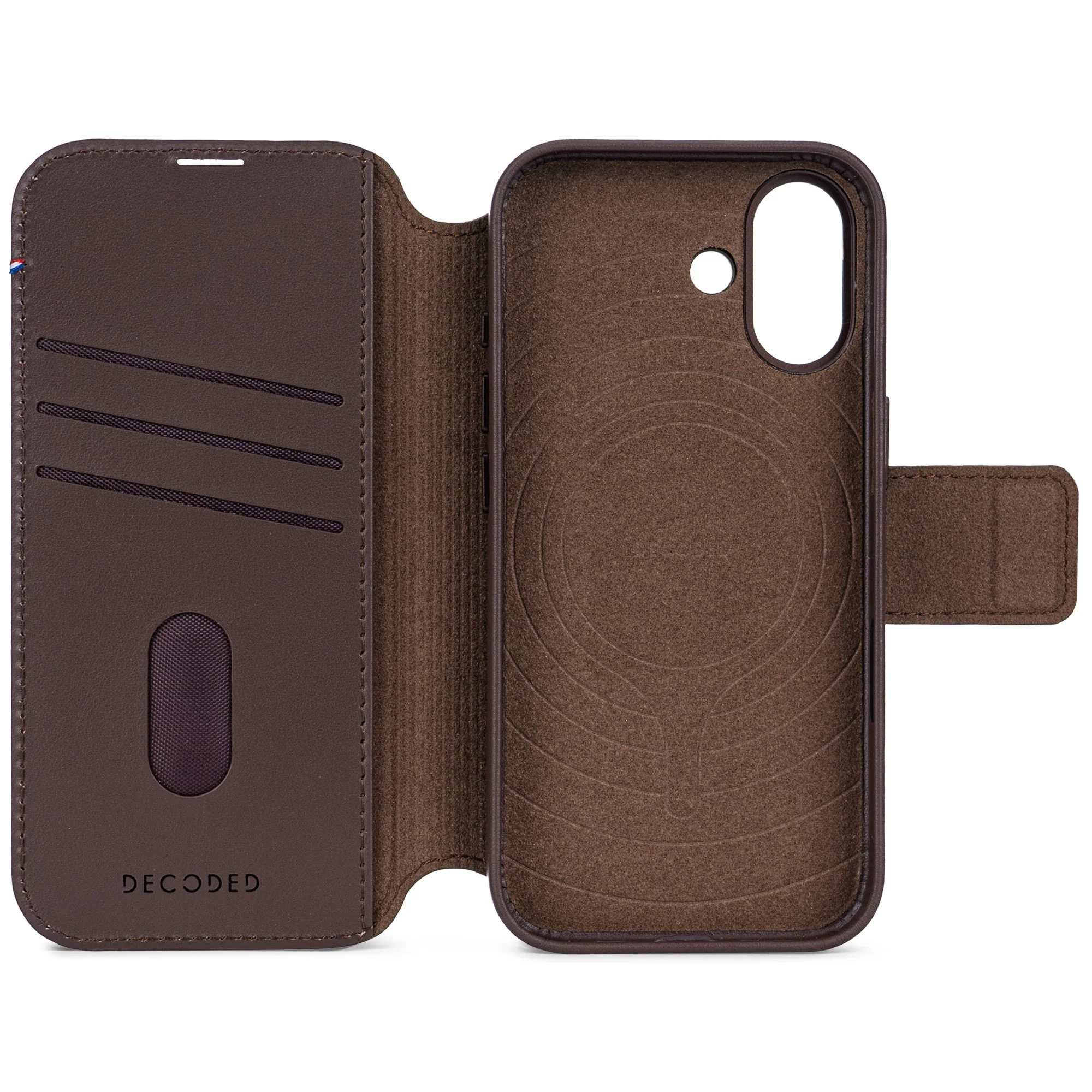 Leather Detachable Wallet Case | Chocolate Brown | iPhone 17 | D26IPO17DW5CN - Image 5