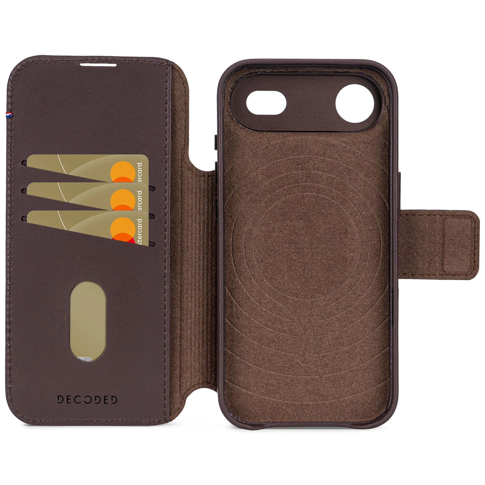 Leather Detachable Wallet Case | Chocolate Brown | iPhone Air | D26IPO17ADW5CN - Image 6