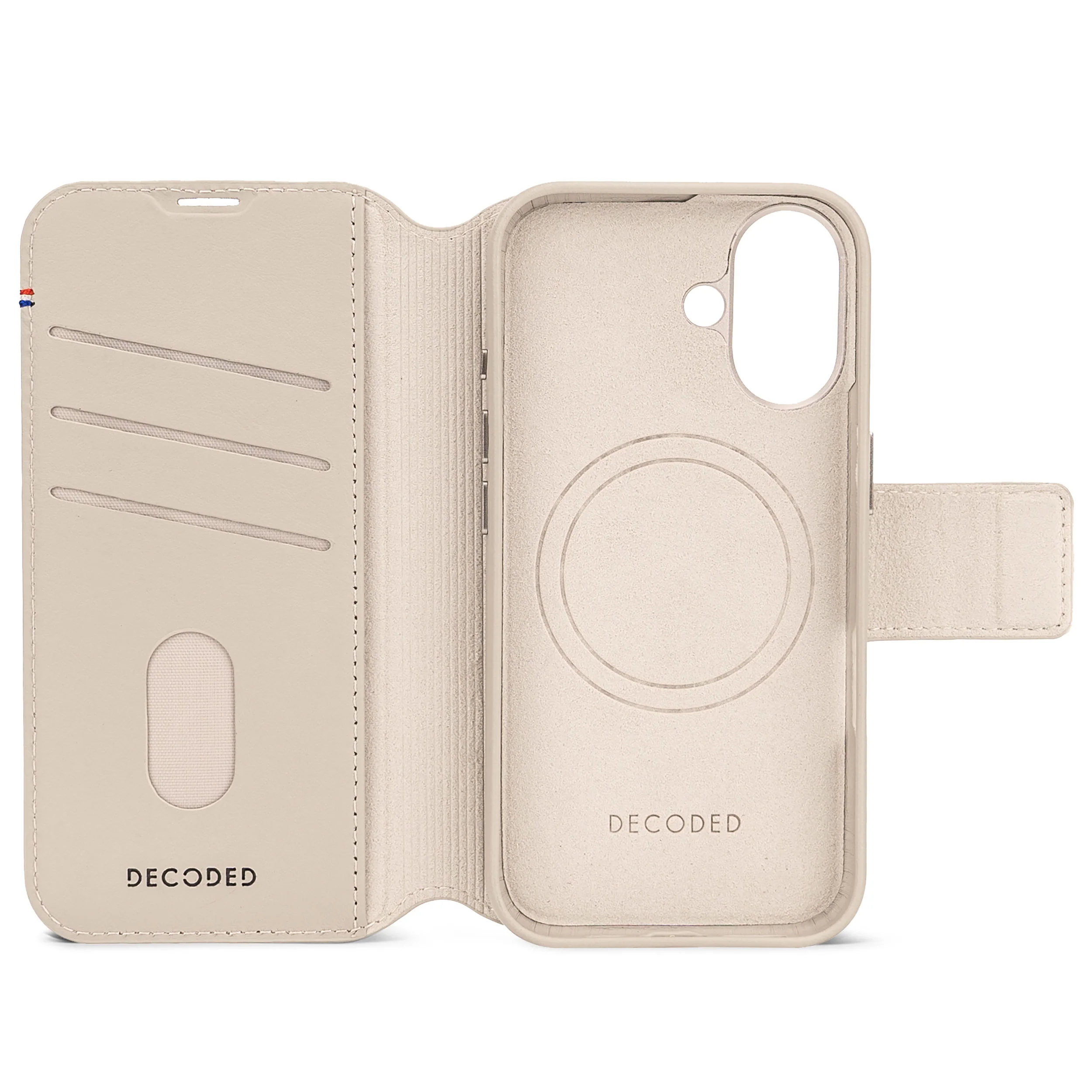 Leather Detachable Wallet Case | Clay Beige | iPhone 16 | D25IPO16DW5CY - Image 7